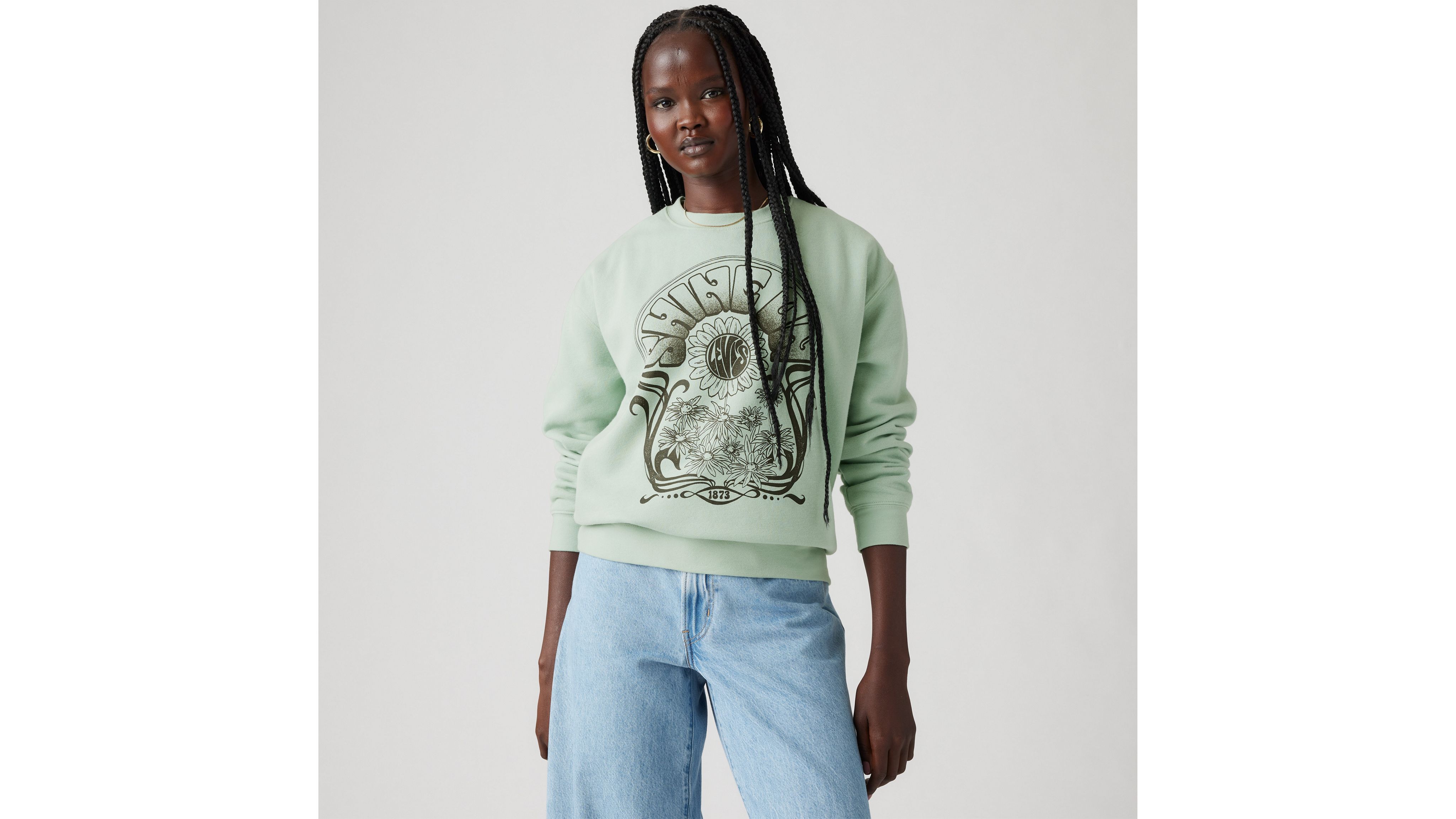 Graphic Everyday Crewneck Sweatshirt
