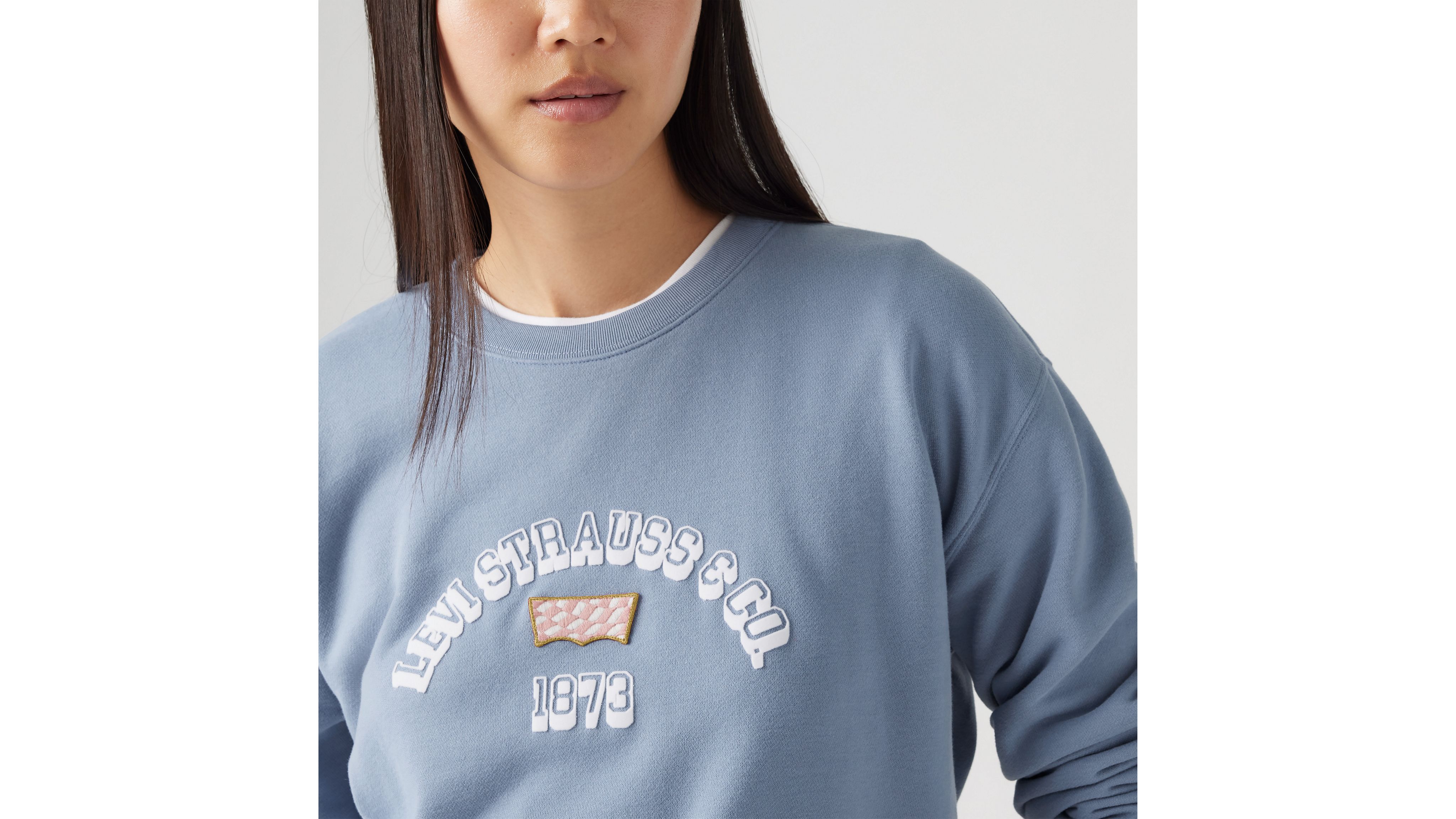 Bluza na co dzień z okrągłym dekoltem Graphic 4