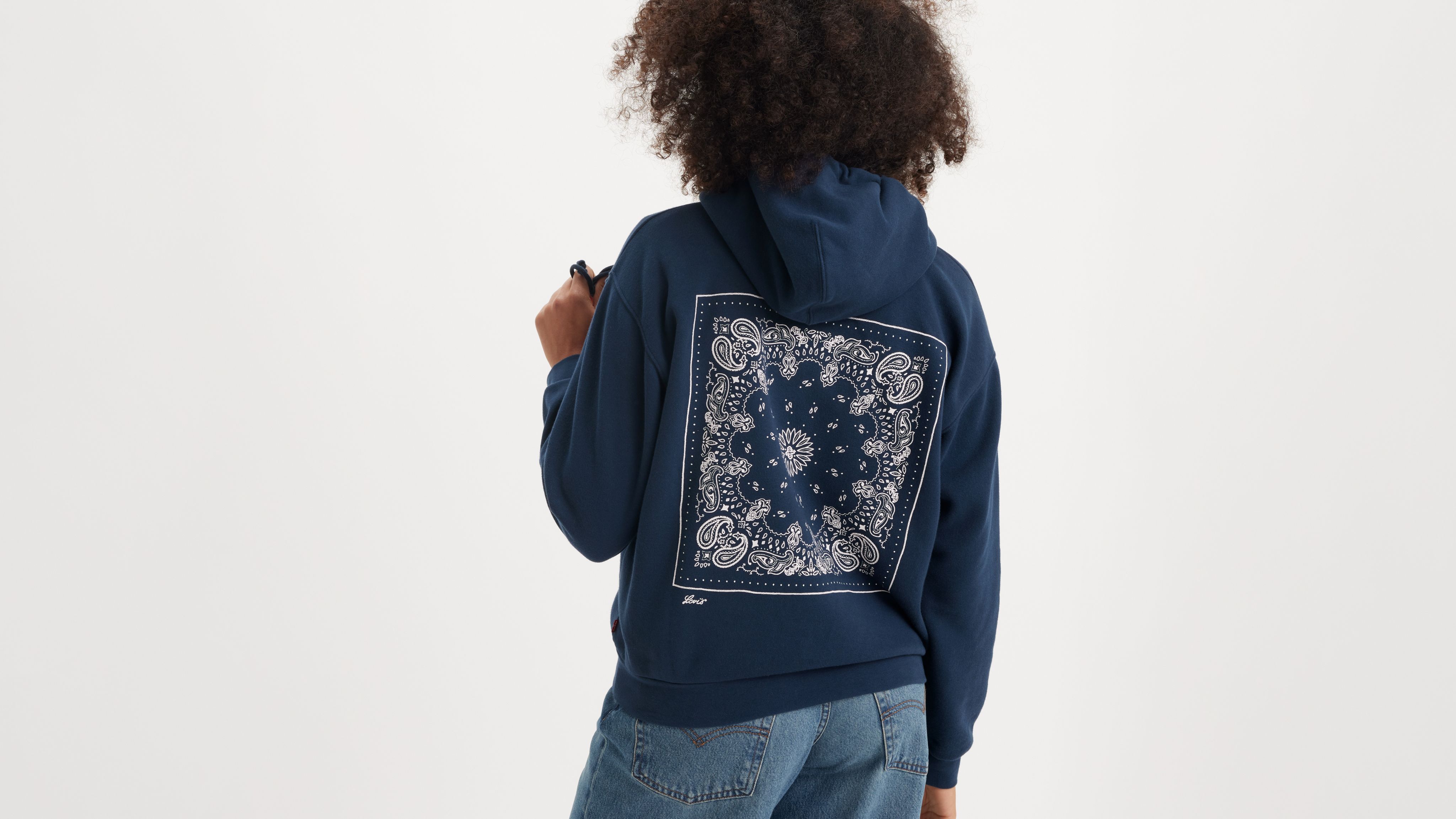 リーバイス Levis 【 Graphic Rider Hoodie Women 】 ファッション レディースファッション トップス パーカー レディー リーバイス Levis 【 Graphic Rider Hoodie Women