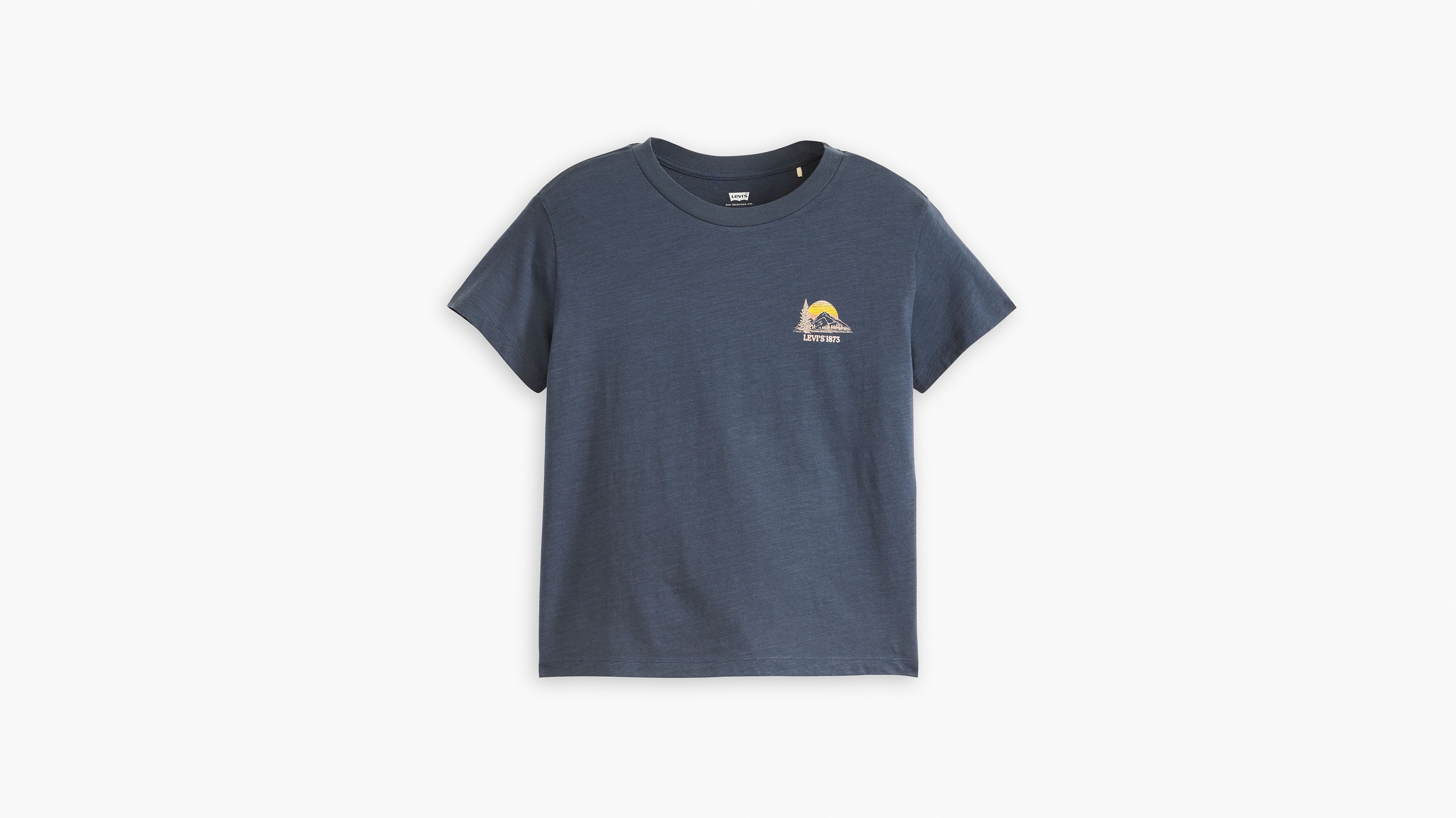 ルエブル LOEUVRE Basic Embroidered T-Shirt （J5 SOFT BLUE） 82878f7ca548cc463914c67150ff3a