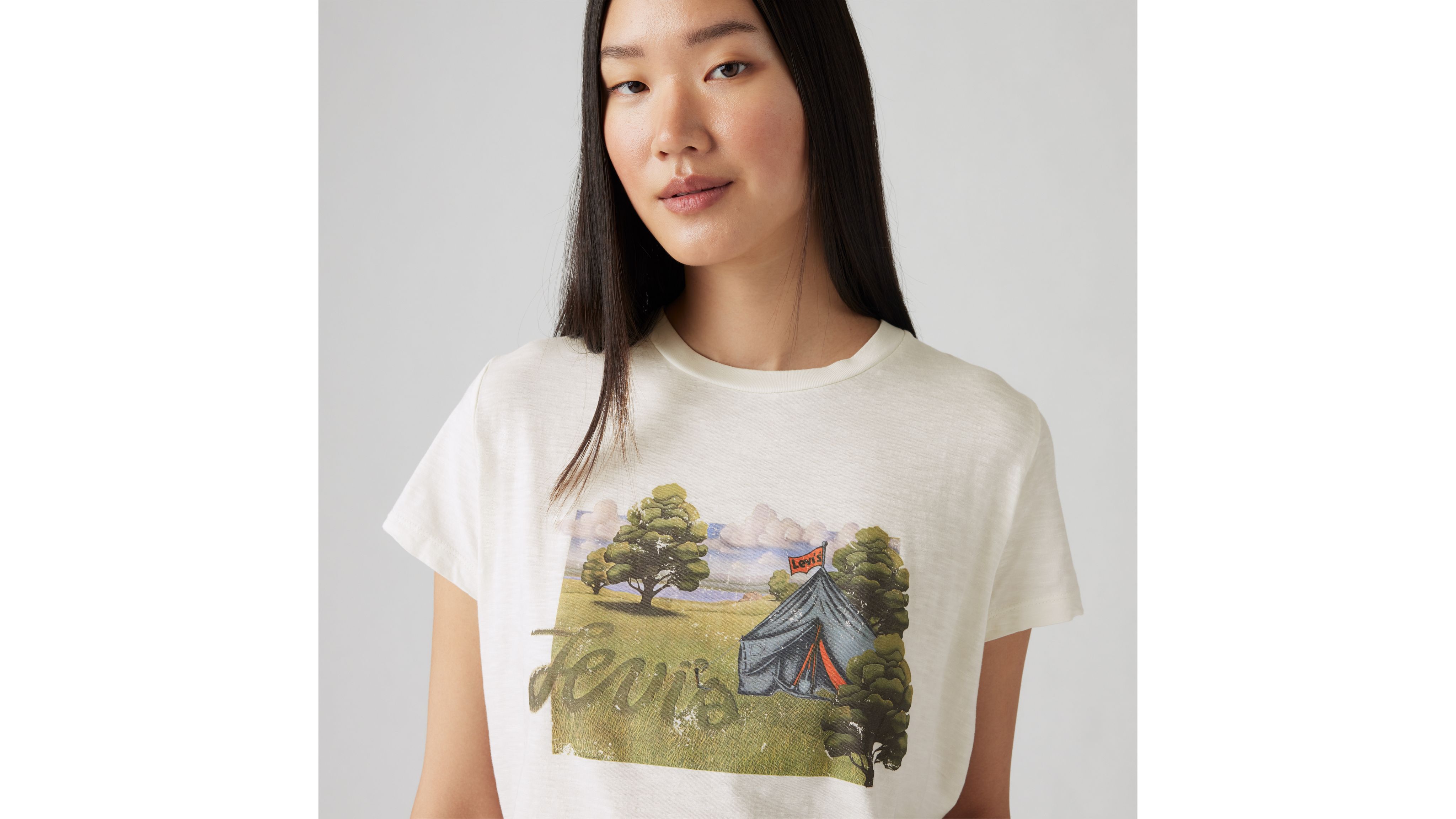 LAPPY × laundry ホワイトTシャツ M