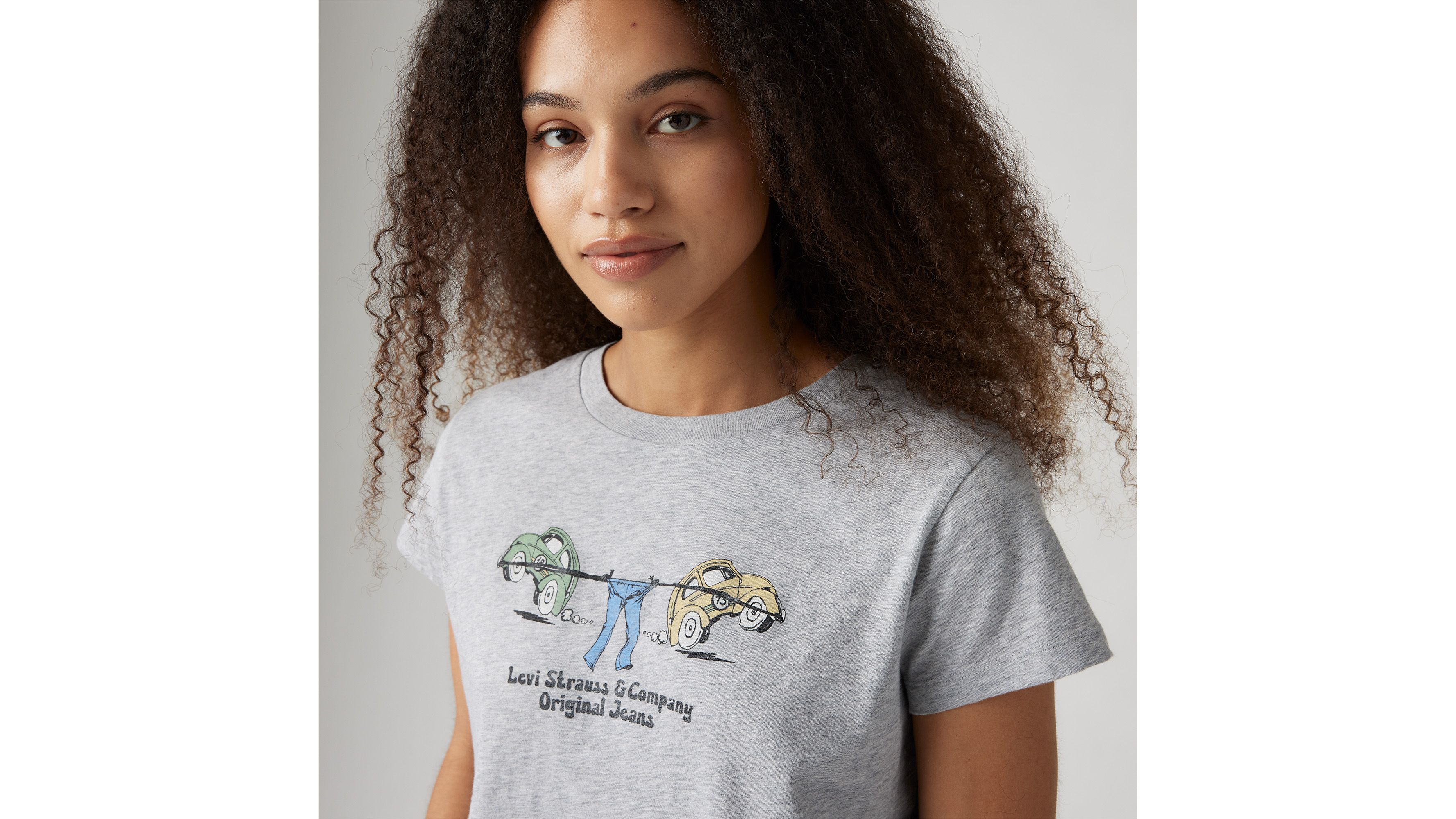 Graphic Boxy T-shirt - Grey | Levi's® US