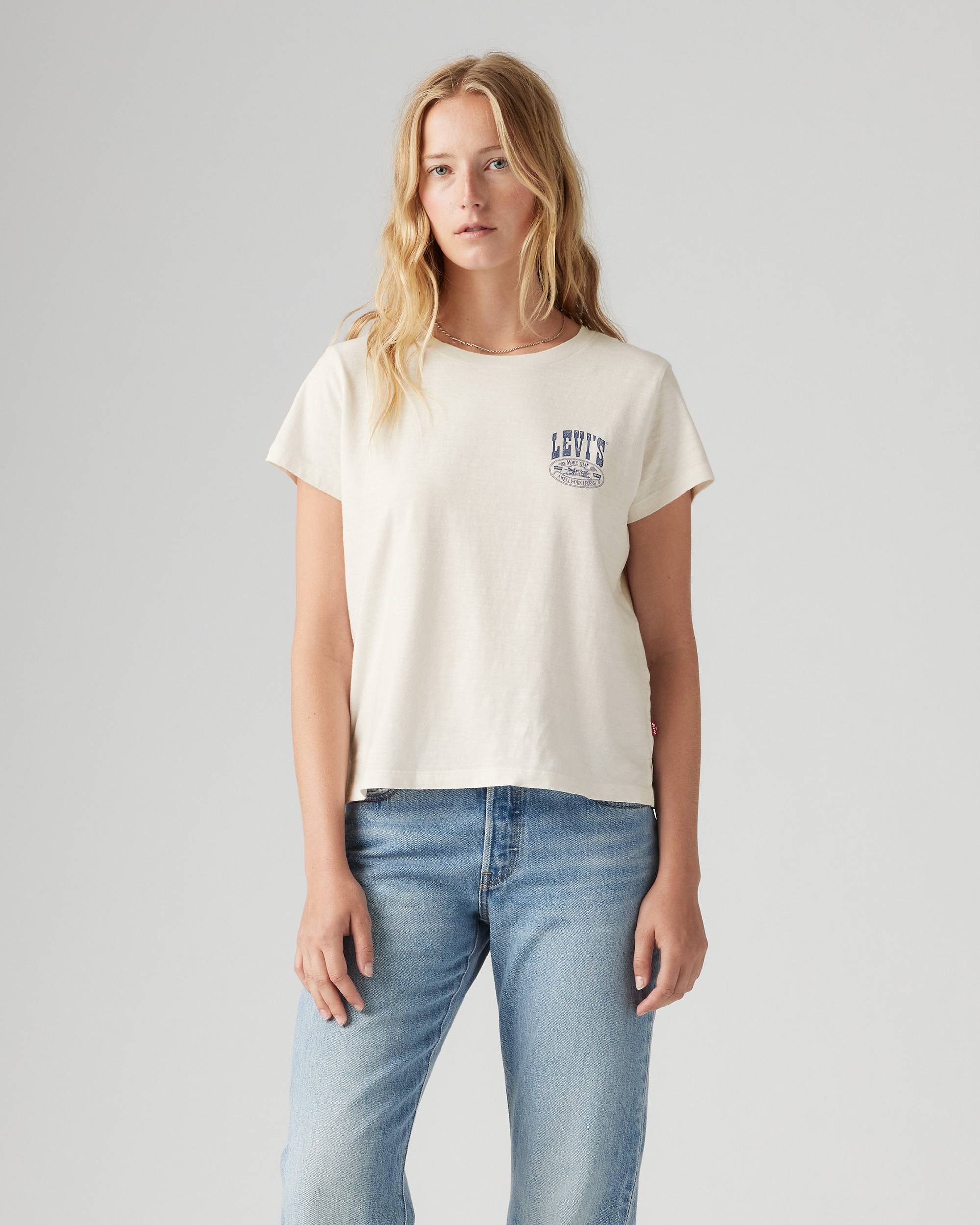 Graphic Boxy T-shirt - White | Levi's® US Graphic Boxy T-shirt - White | Levi's® US