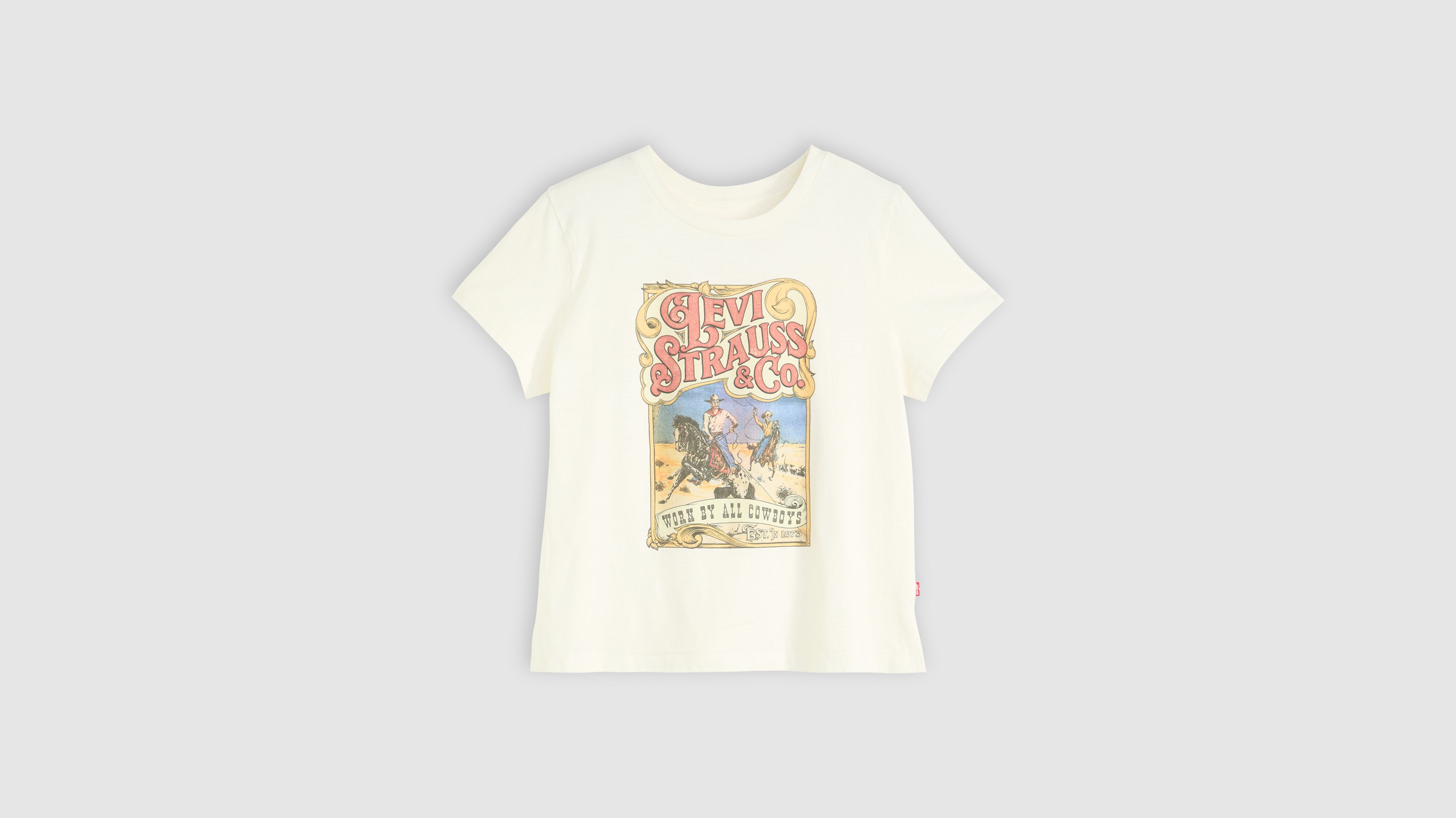 Graphic Boxy T-shirt - White | Levi's® US