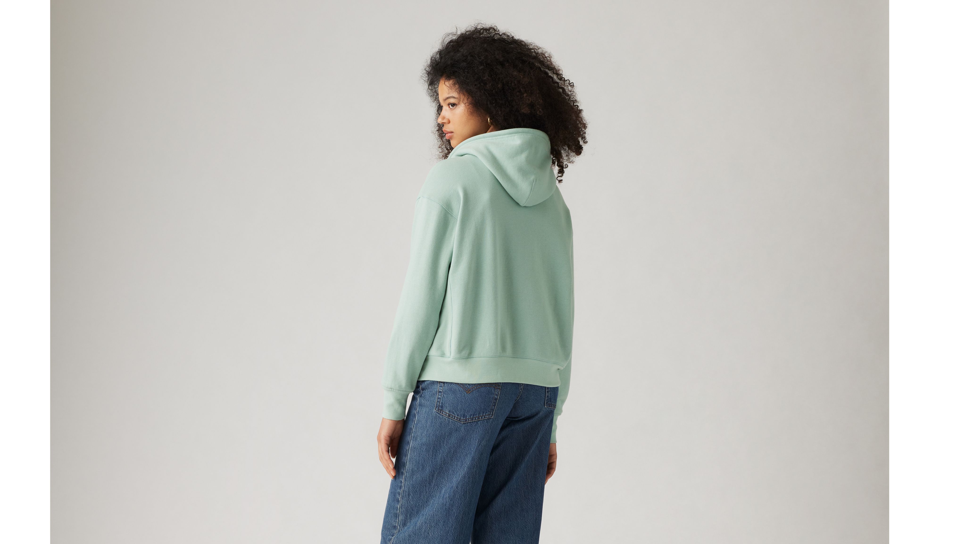 Graphic Heritage Zip-up Hoodie Sweatshirt - Blue | Levi's® US
