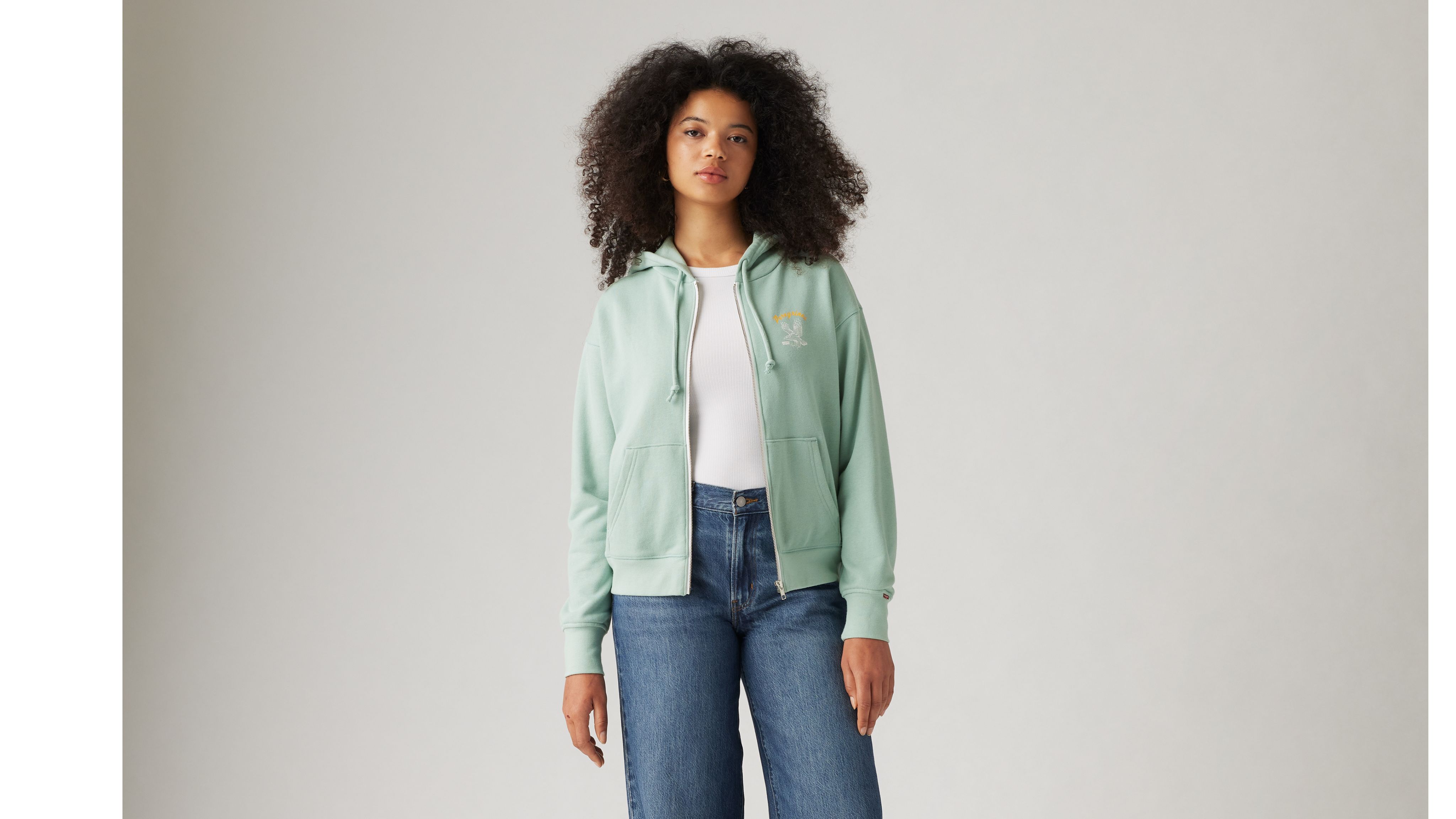 トップス LIFE MANIA MENTAL SUPPORT ZIP HOODIE Full-Zip Hoodie