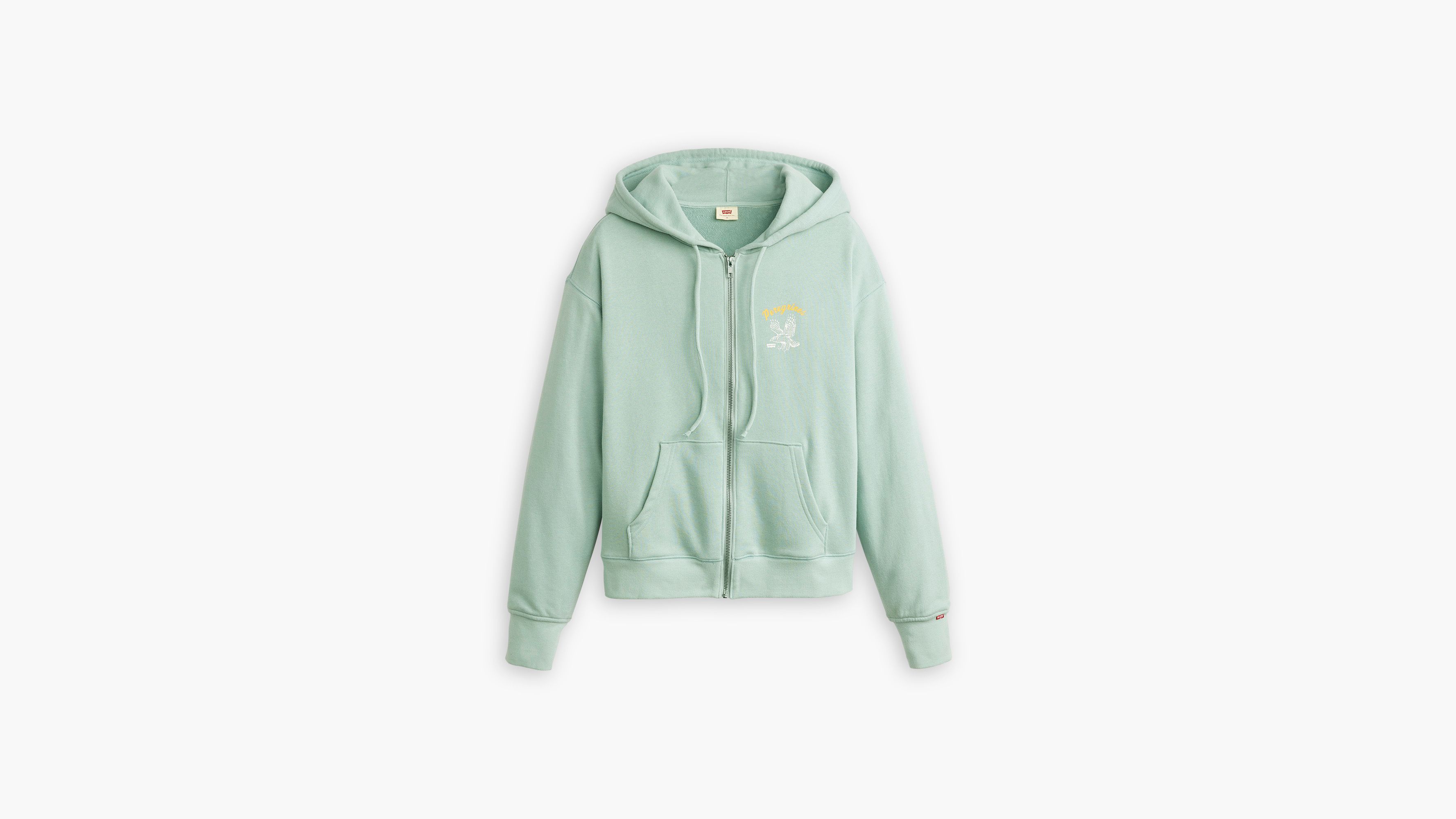 Graphic Heritage Zip-up Hoodie Sweatshirt - Blue | Levi's® US