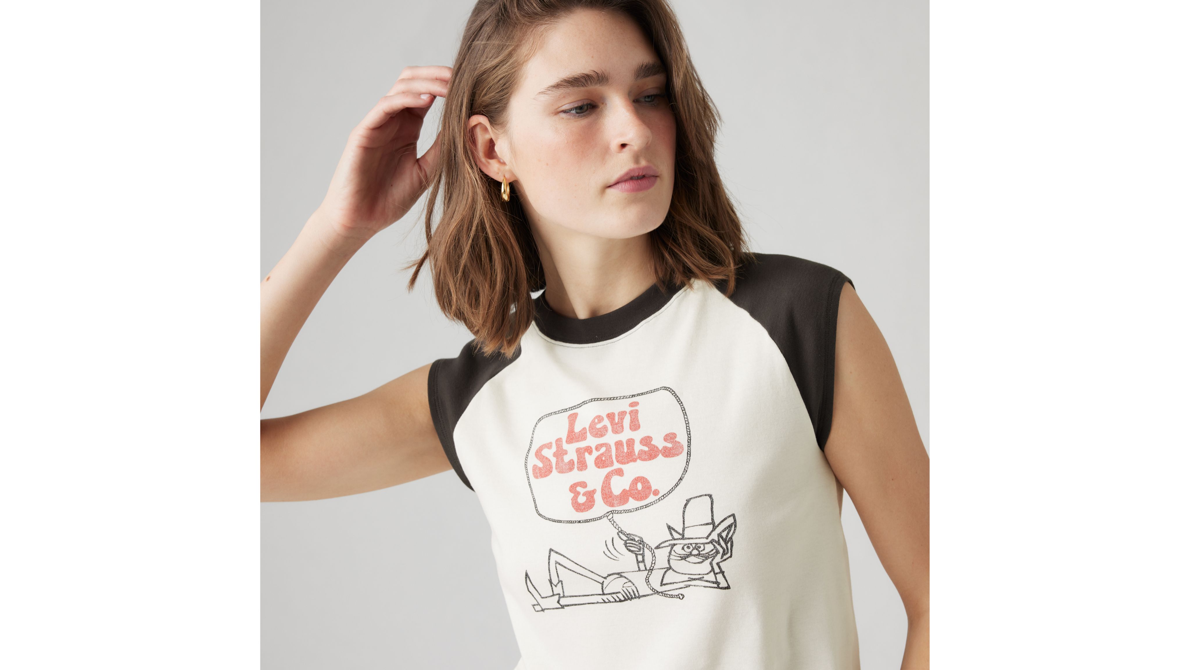 Anywear tanktop met grafische opdruk 4