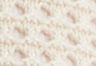White Swan - Cream - Haut manche longue maille crochetée Superbloom