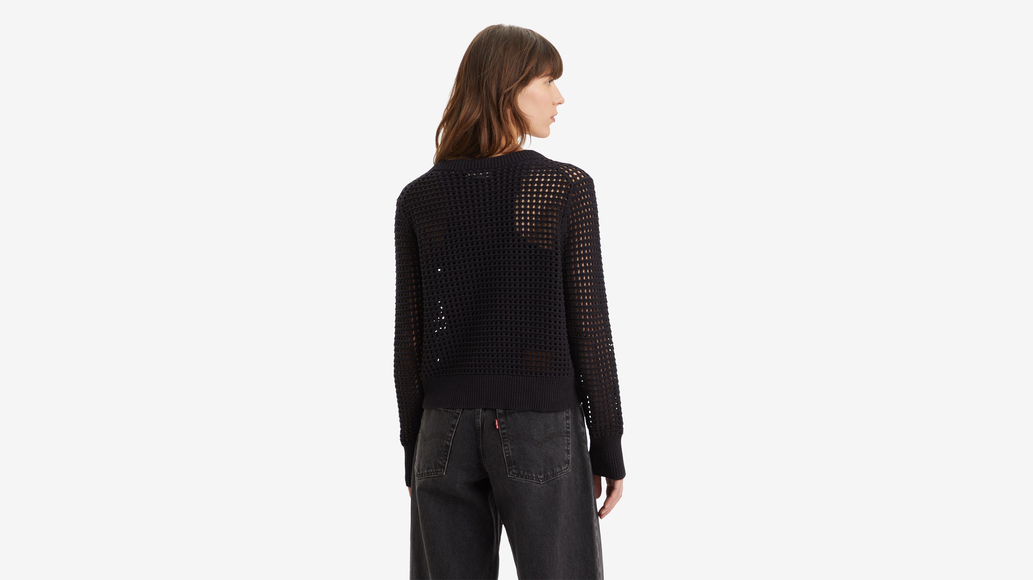 Superbloom Crochet Long-Sleeve Top 2