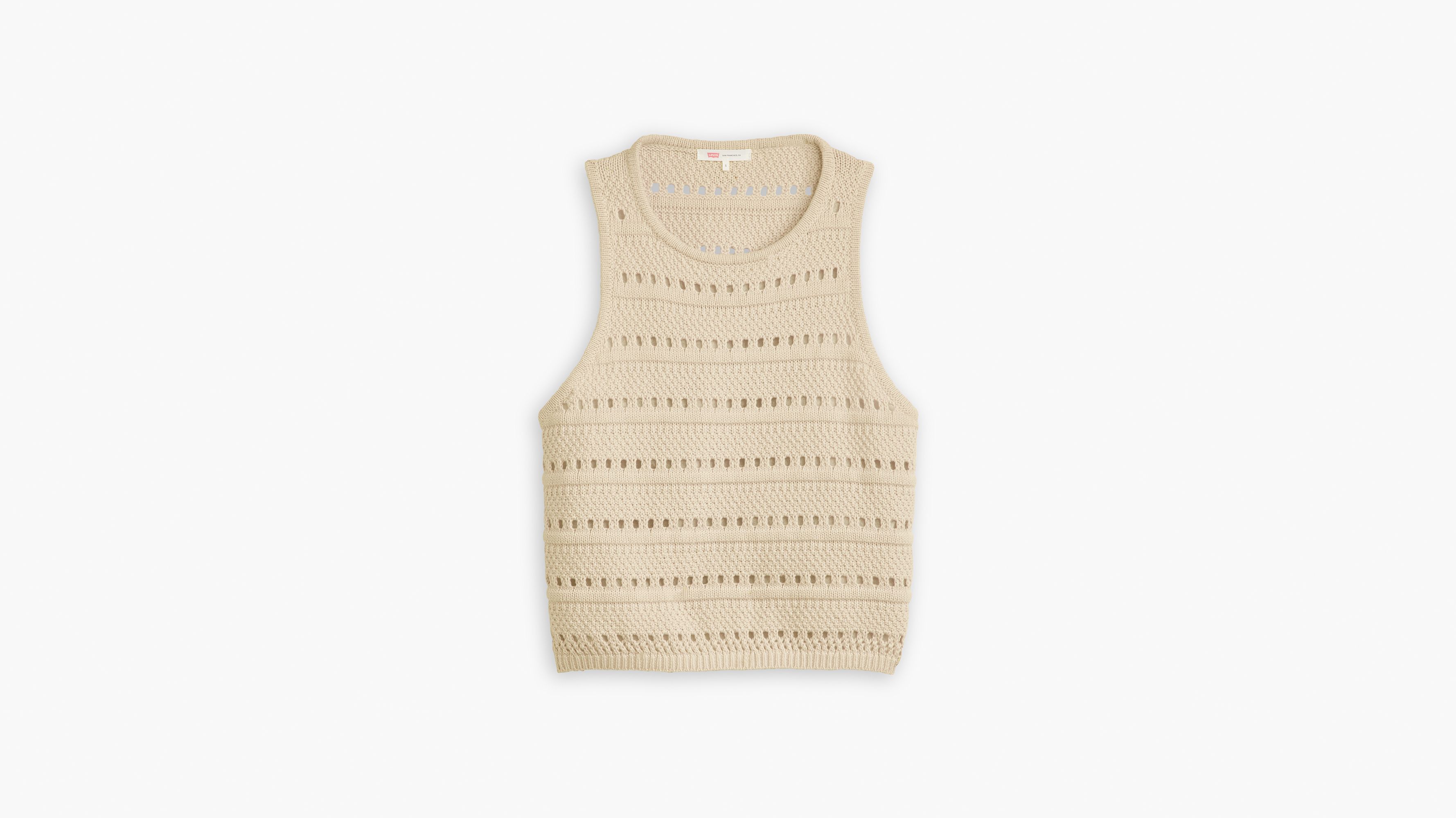 Superbloom Crochet Sweater Tank Top 3