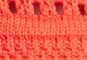 Poppy Red - Rouge - Débardeur maille crochetée Superbloom