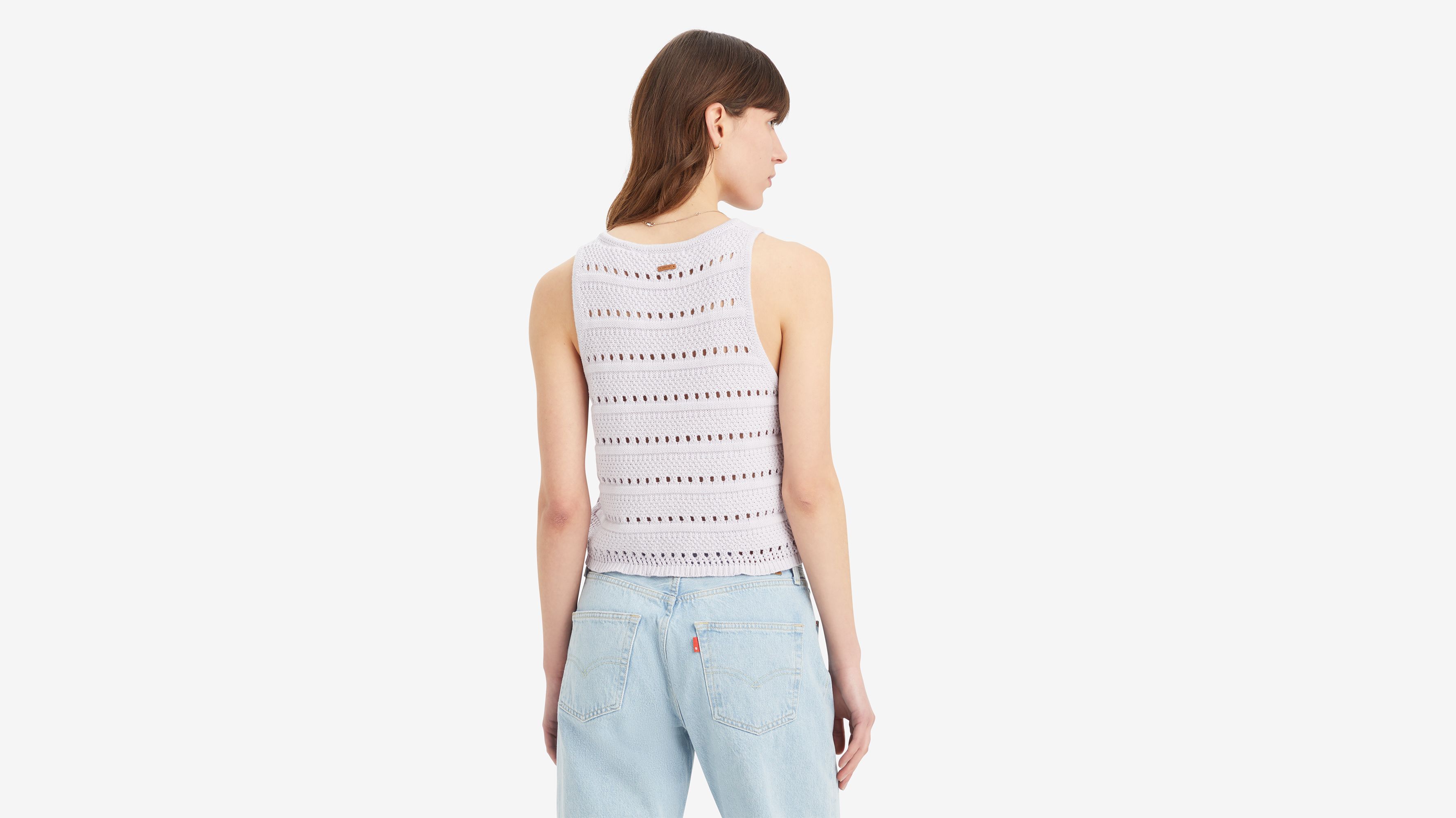 Débardeur maille crochetée Superbloom 2