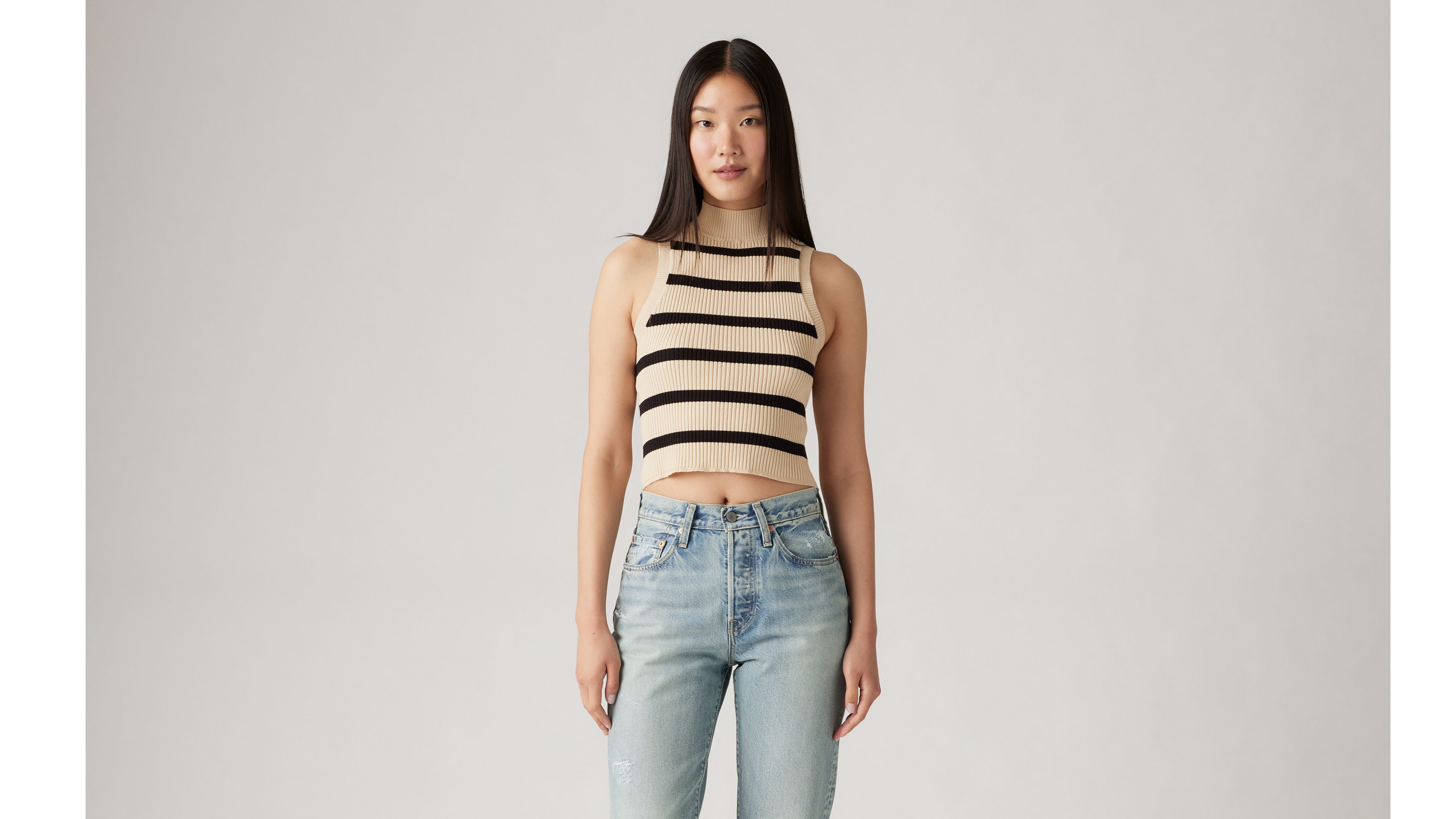 Tulip Mockneck Tank Top 2