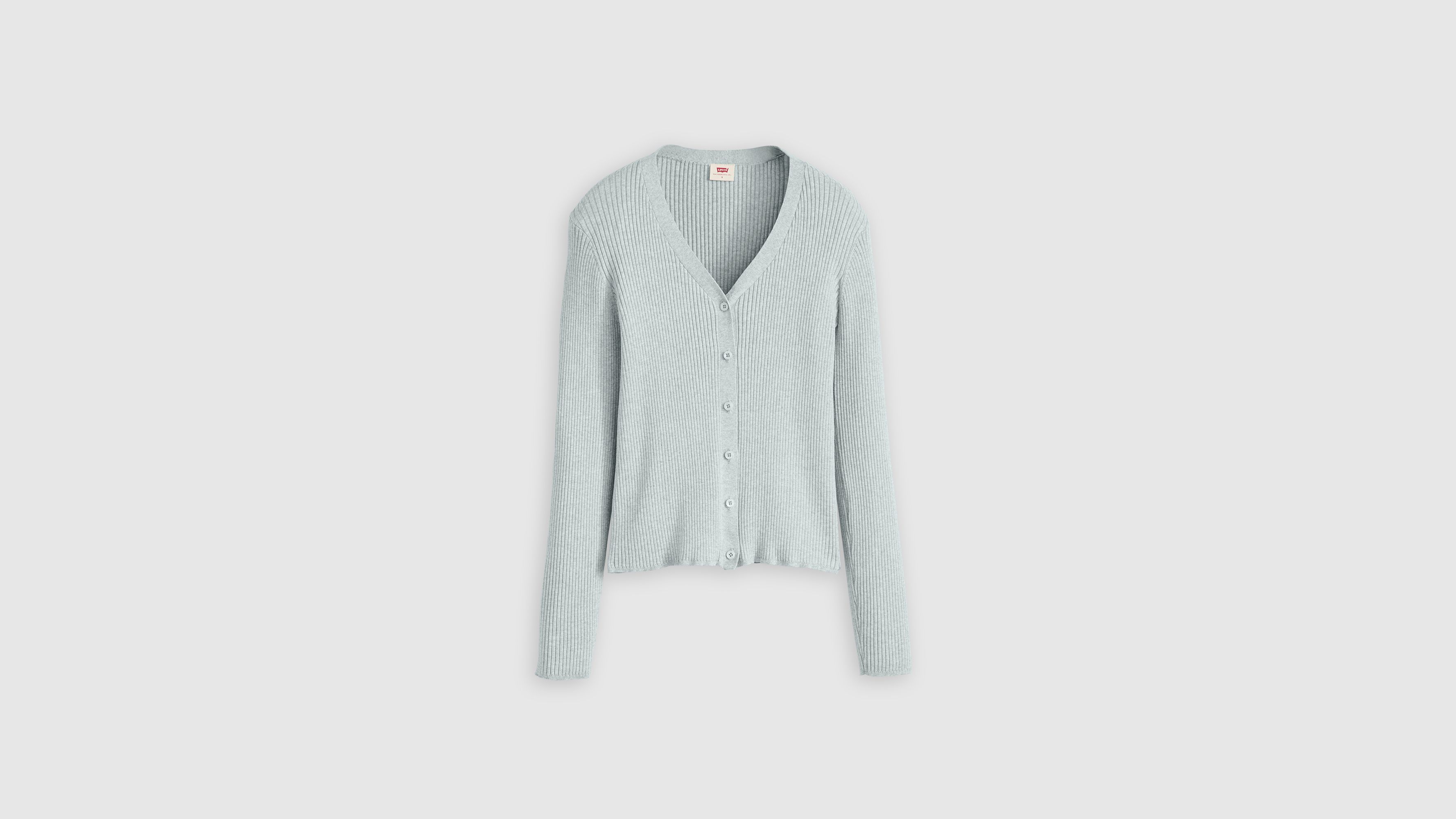 Levi's Tulip Cardigan In Dusty Blue