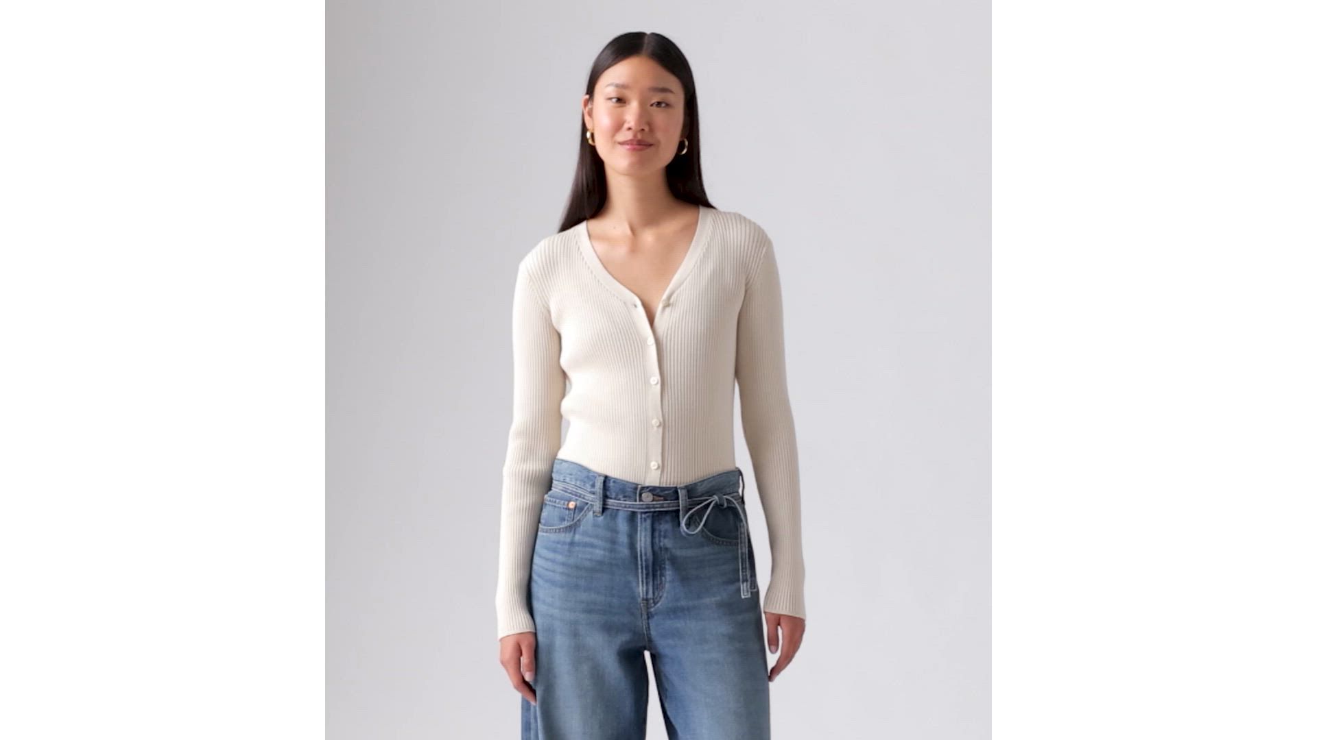 トップス user_427d5166 Tulip Cardigan - Blue | Levi's® US