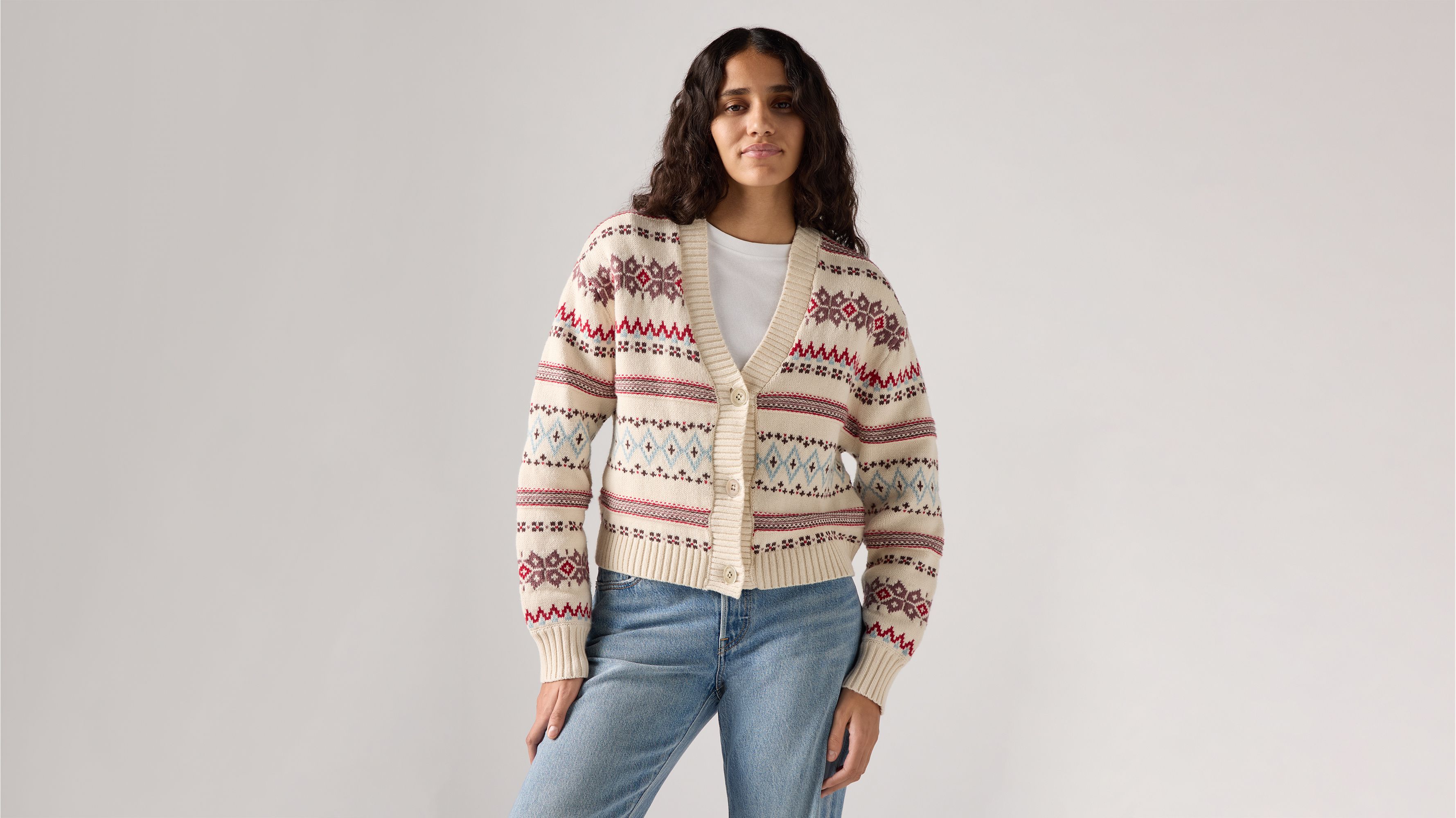 Gala Fairisle Cardigan 1