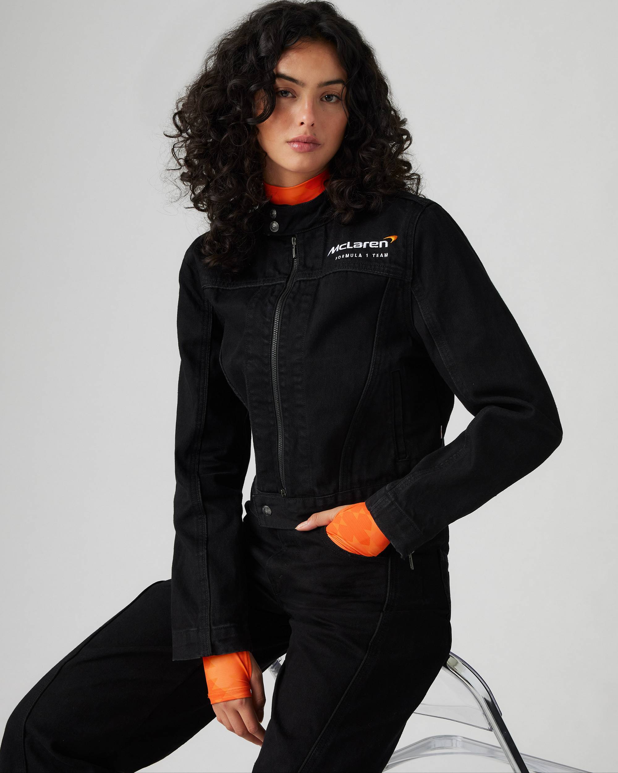 Levi's® X Mclaren Racing Speed Trucker Jacket - Black Levi's® X Mclaren Racing Speed Trucker Jacket - Black