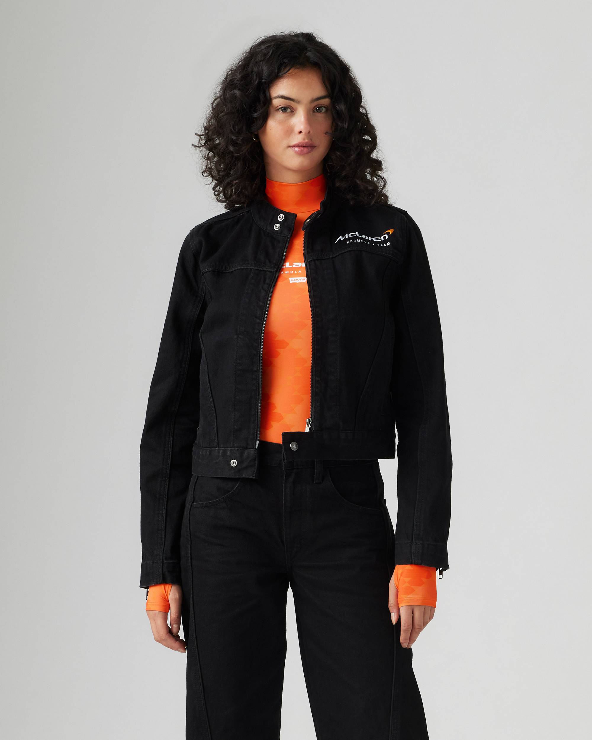 Levi's® X Mclaren Racing Speed Trucker Jacket - Black Levi's® X Mclaren Racing Speed Trucker Jacket - Black