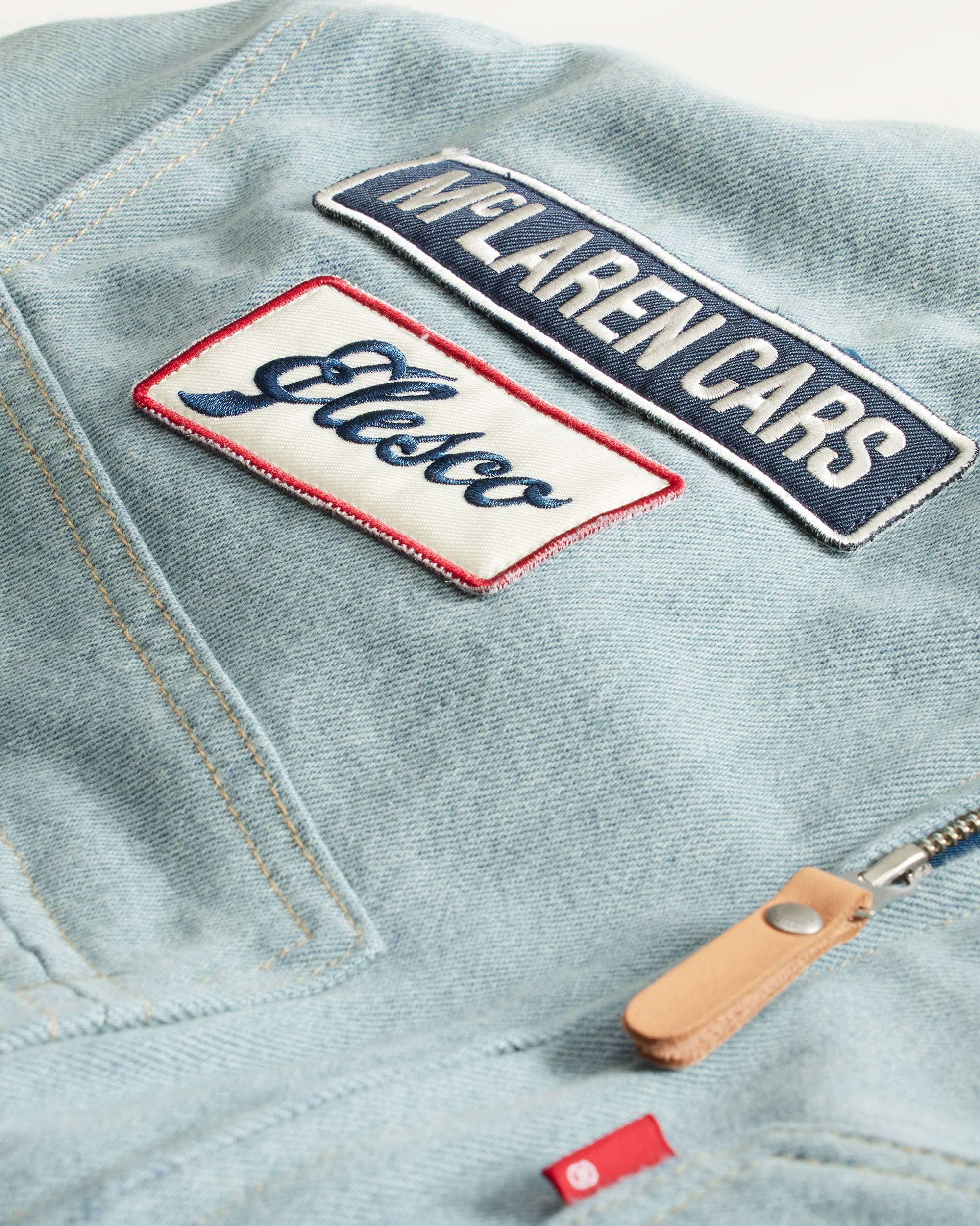 Levi's® X Mclaren Racing Jacket - Light Wash | Levi's® US Levi's® X Mclaren Racing Jacket - Light Wash | Levi's® US