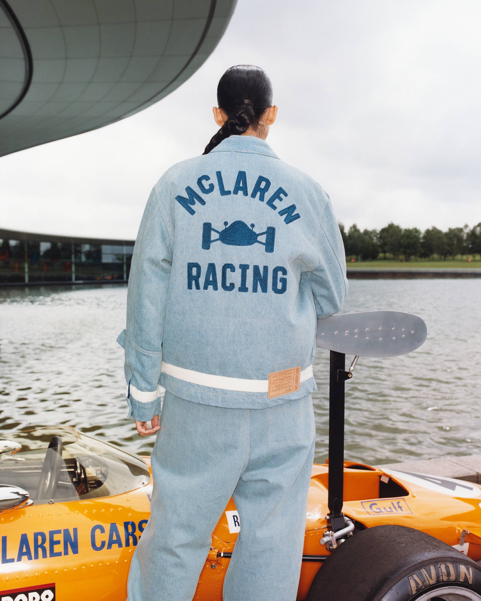 Levi's® X Mclaren Racing Jacket - Light Wash | Levi's® US Levi's® X Mclaren Racing Jacket - Light Wash | Levi's® US