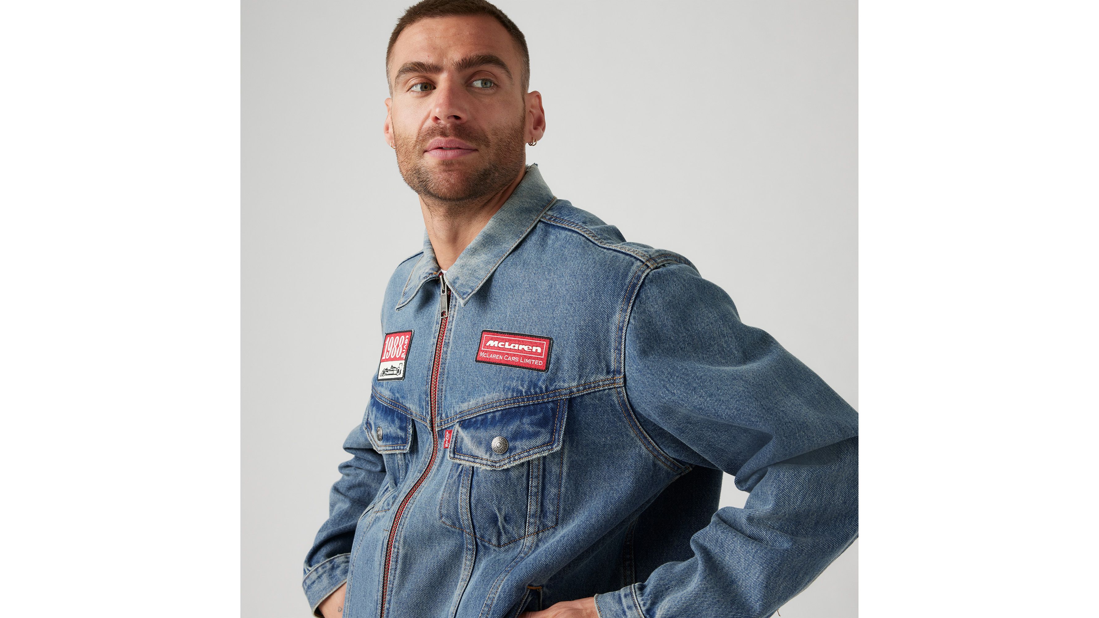 Levi's® X Mclaren Racing Heritage Trucker Jacket - Medium Levi's® X Mclaren Racing Heritage Trucker Jacket - Medium