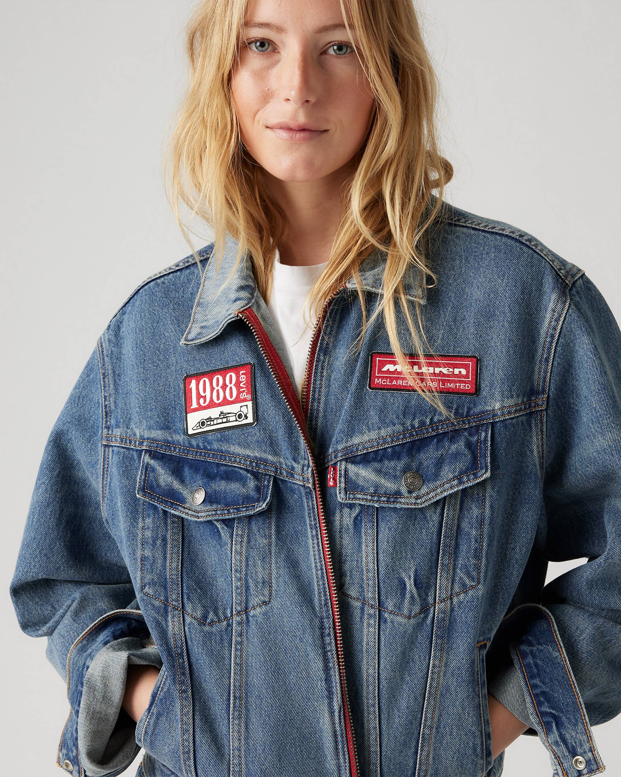 Levi's® X Mclaren Racing Heritage Trucker Jacket - Medium Levi's® X Mclaren Racing Heritage Trucker Jacket - Medium