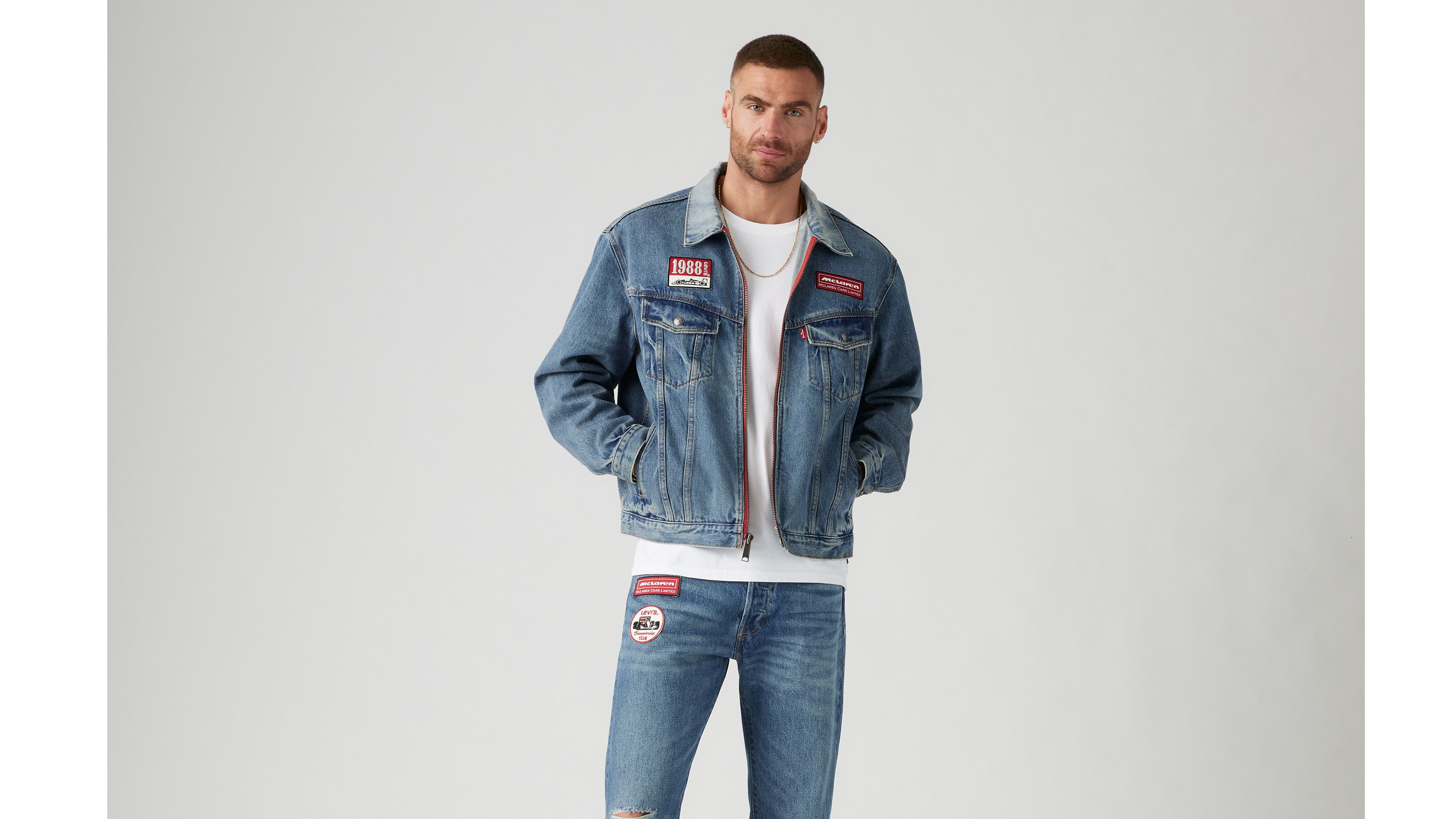 Levi's McLaren Racing デニムジャケット L Levi's® X Mclaren Racing Jacket - Blue | Levi's® AT
