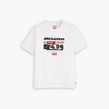 Levi's® X Mclaren Racing Heritage Tee - White | Levi's® AT Levi's® X Mclaren Racing Heritage Tee - White | Levi's® AT