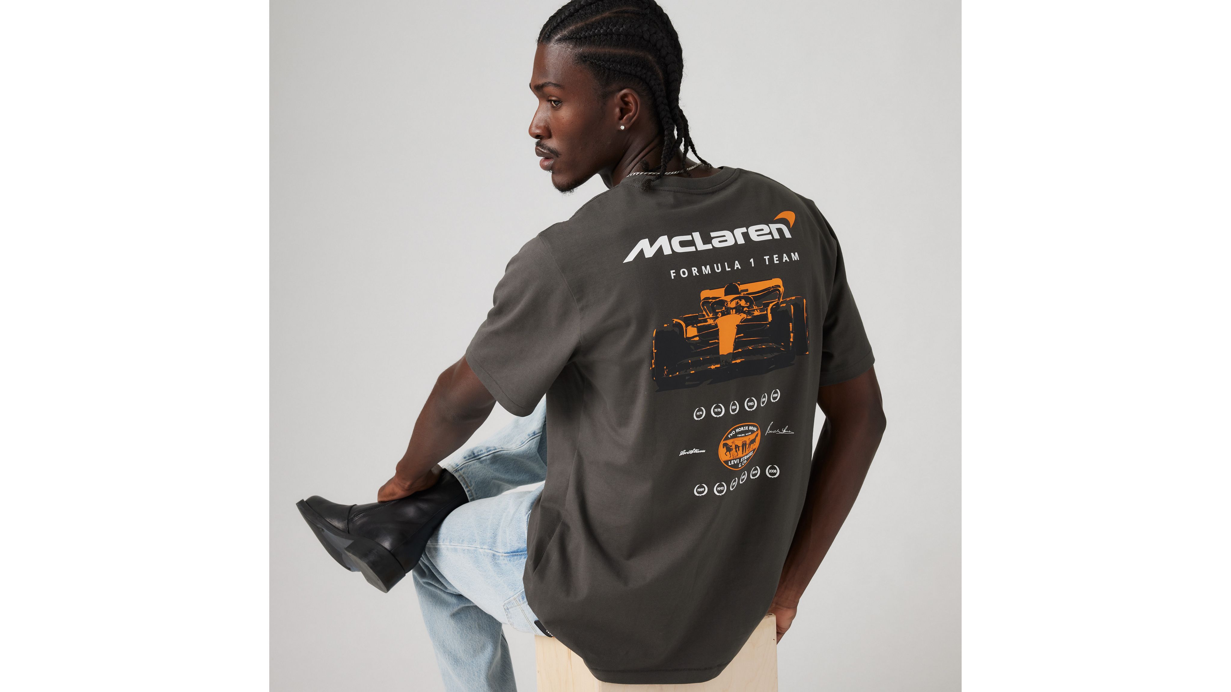 リーバイス マクラーレン LEVI'S MCLAREN RacingTシャツ Levi's® x McLaren Racing collection コンストラクターTシャツ