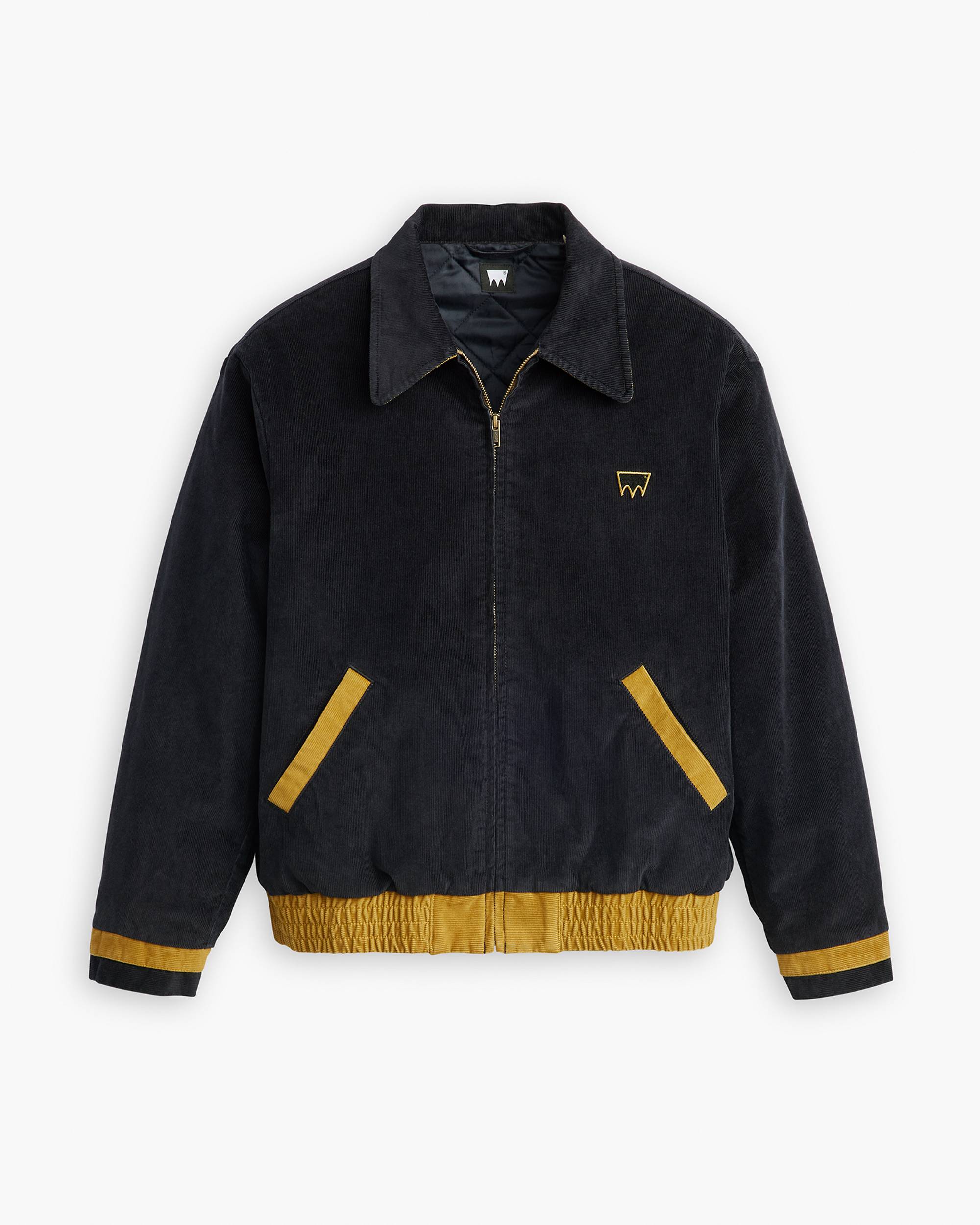 Levi's® Skateboarding™ Quilted Varsity Jacket - Black Levi's® Skateboarding™ Quilted Varsity Jacket - Black