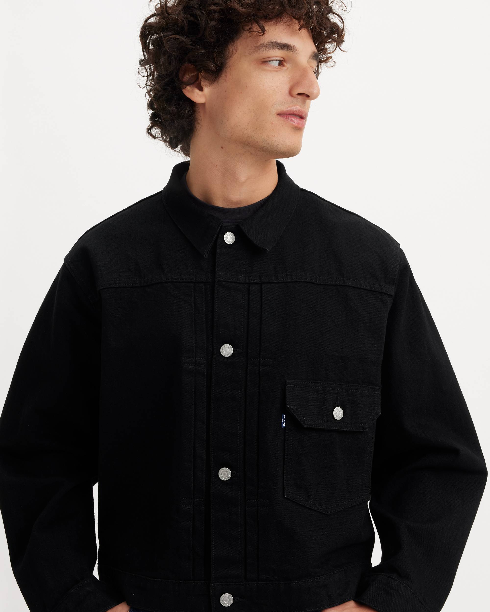 Japanese Denim Type I Jacket - Black | Levi's® XK Japanese Denim Type I Jacket - Black | Levi's® XK