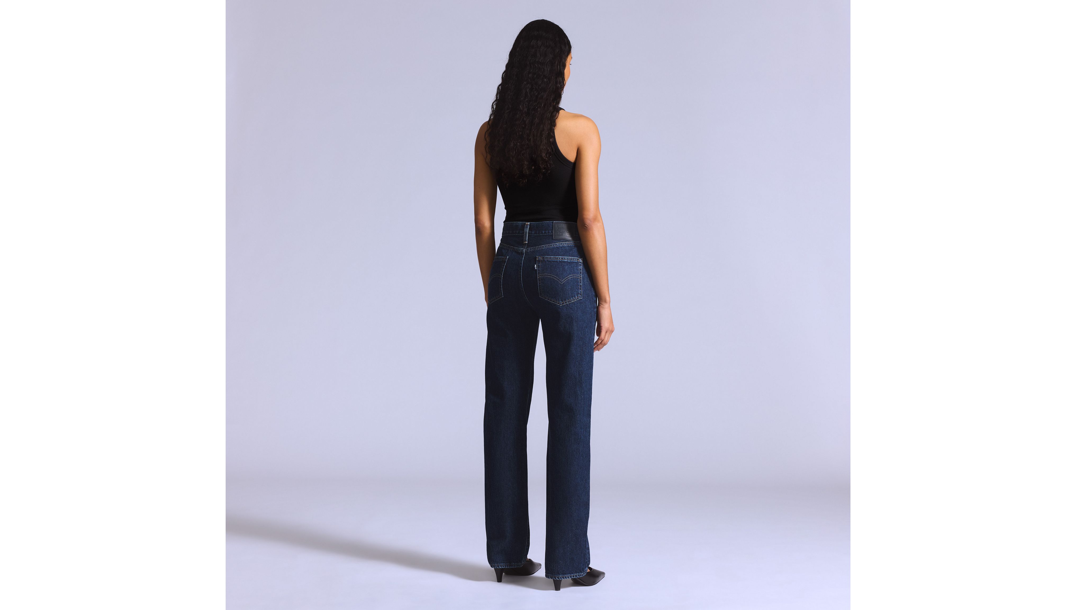 LEVI'S JAPANESE SELVEDGE PLANK STRAIGHT FIT WOMEN'S JEANS 26X30 