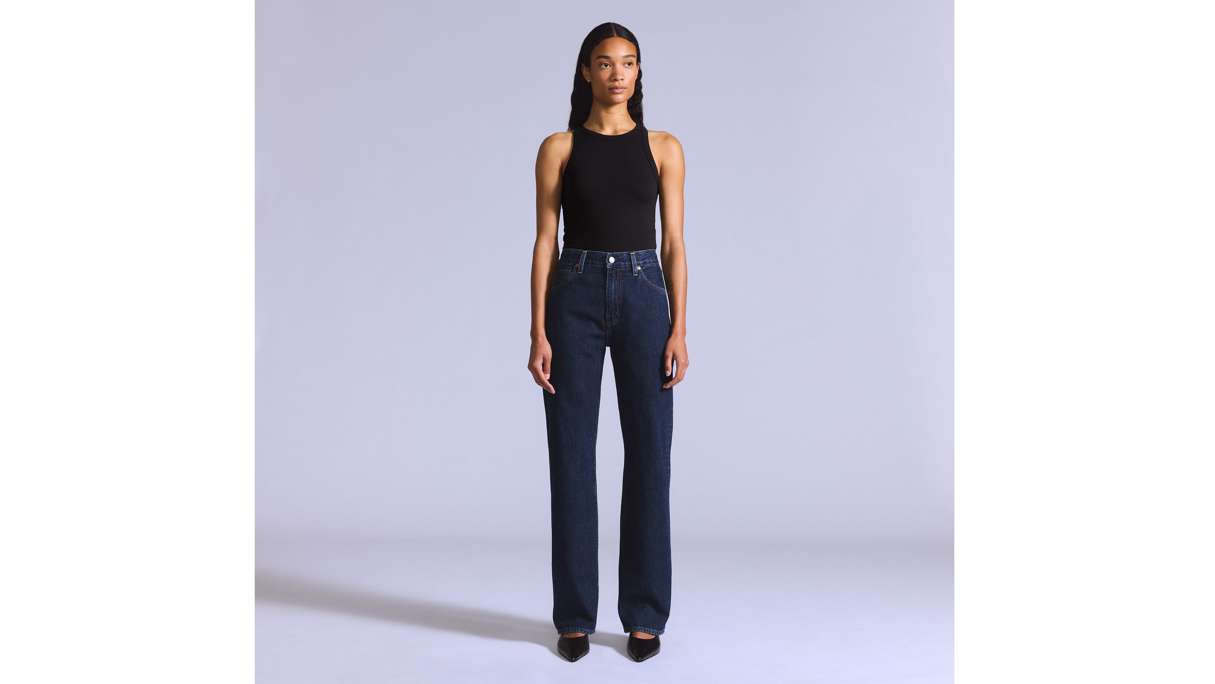 LEVI'S JAPANESE SELVEDGE PLANK STRAIGHT FIT WOMEN'S JEANS 26X30 
