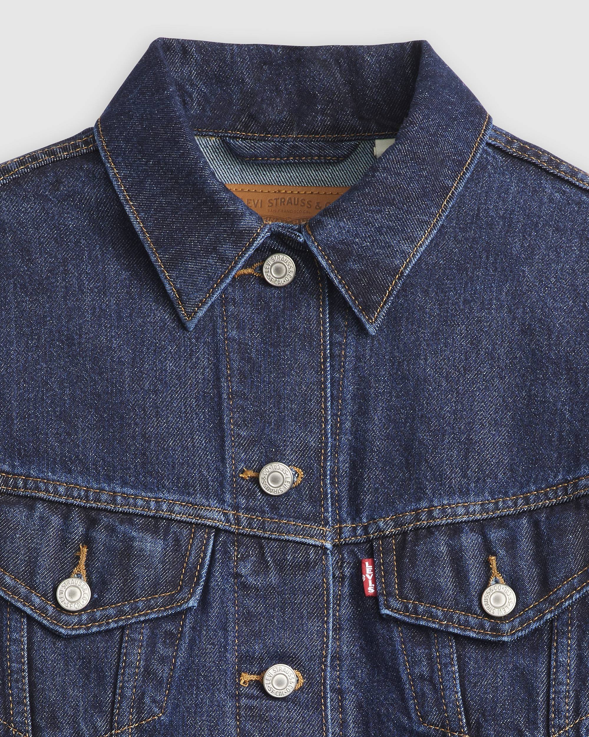 Shrunken '90s Trucker Jacket - Dark Wash | Levi's® US Shrunken '90s Trucker Jacket - Dark Wash | Levi's® US