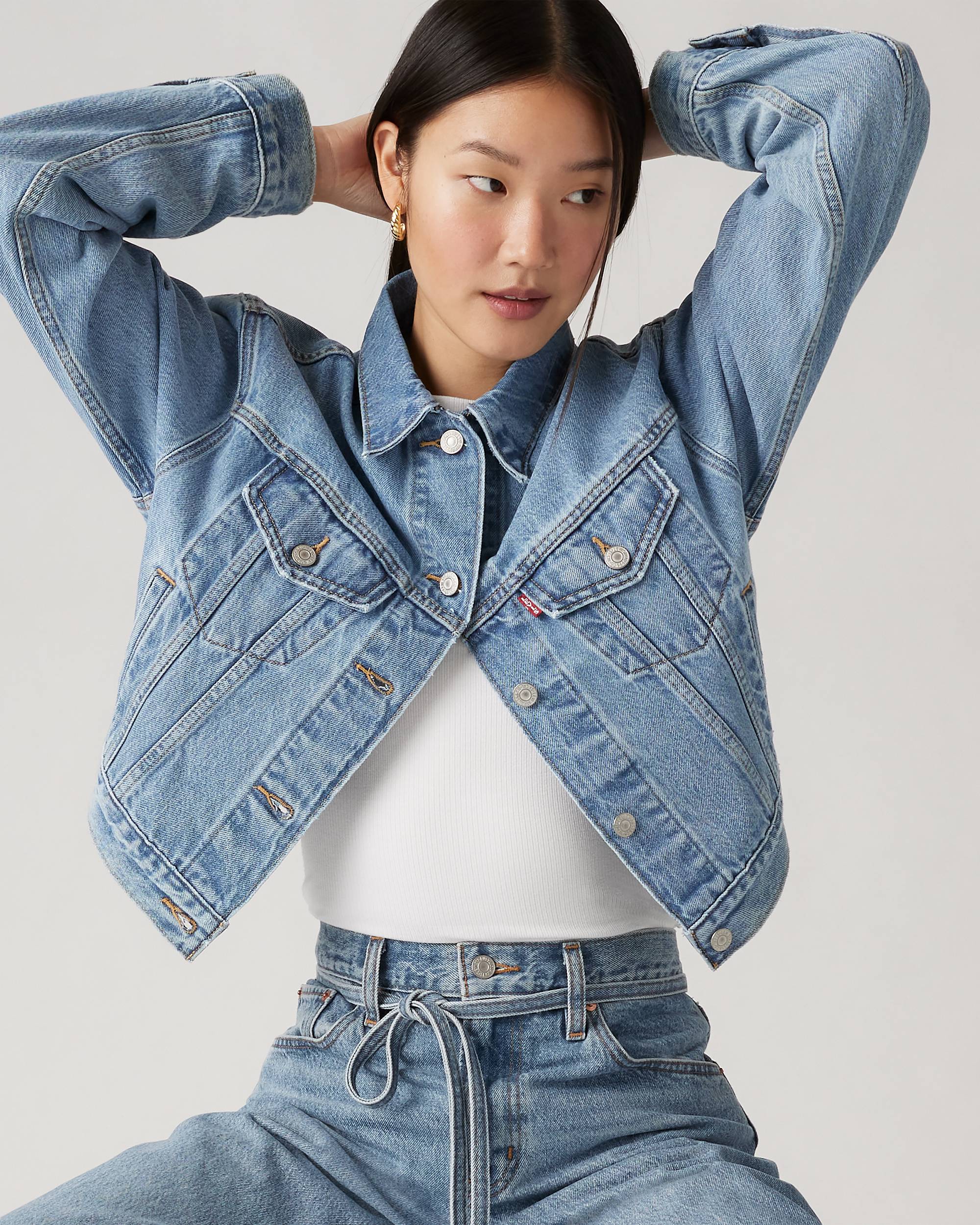 Shrunken '90s Trucker Jacket - Medium Wash | Levi's® US Shrunken '90s Trucker Jacket - Medium Wash | Levi's® US
