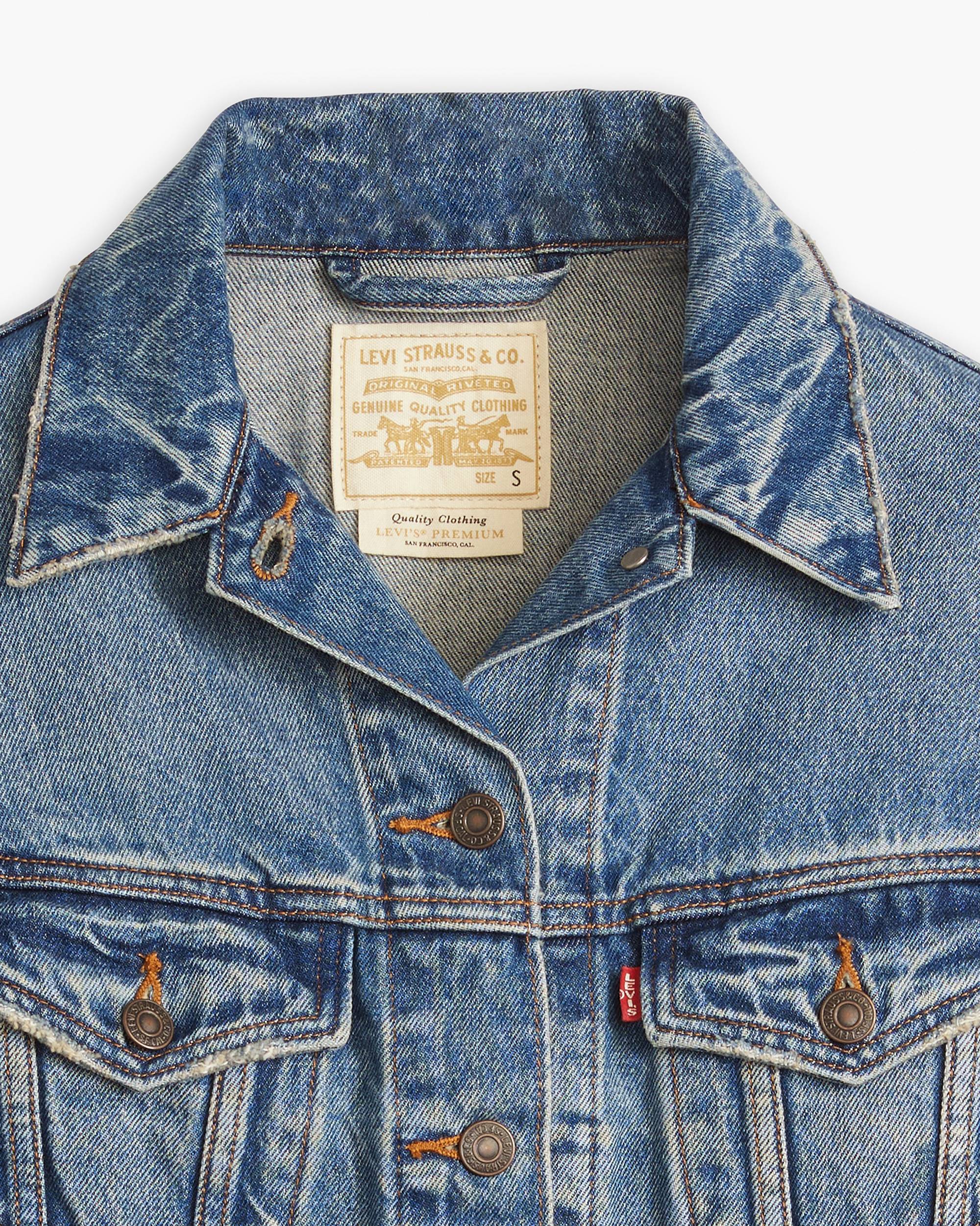 Shrunken '90s Trucker Jacket - Medium Wash | Levi's® US Shrunken '90s Trucker Jacket - Medium Wash | Levi's® US