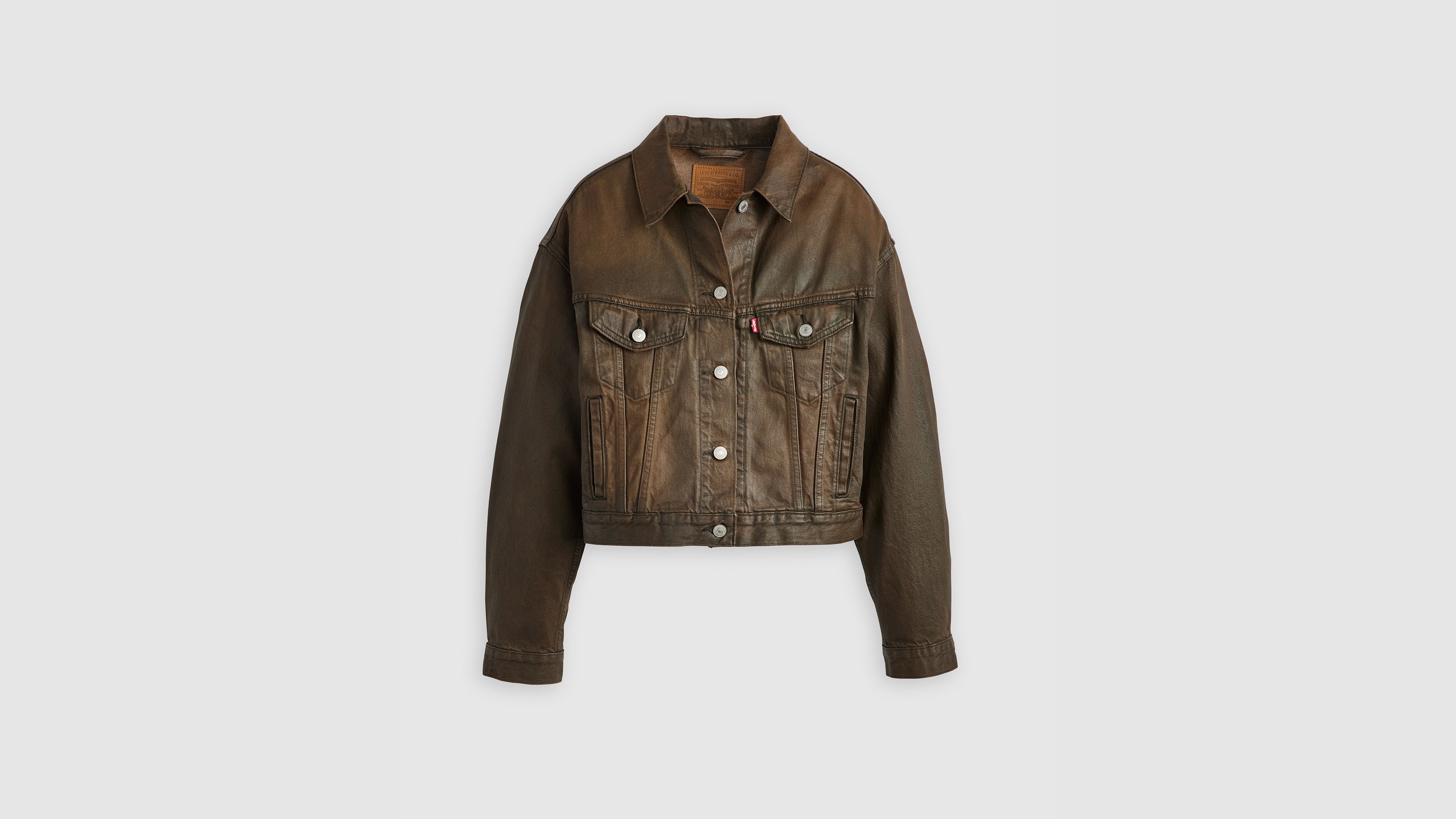 LEVI'S SHRUNKEN '90S COATED TRUCKER JACKET 