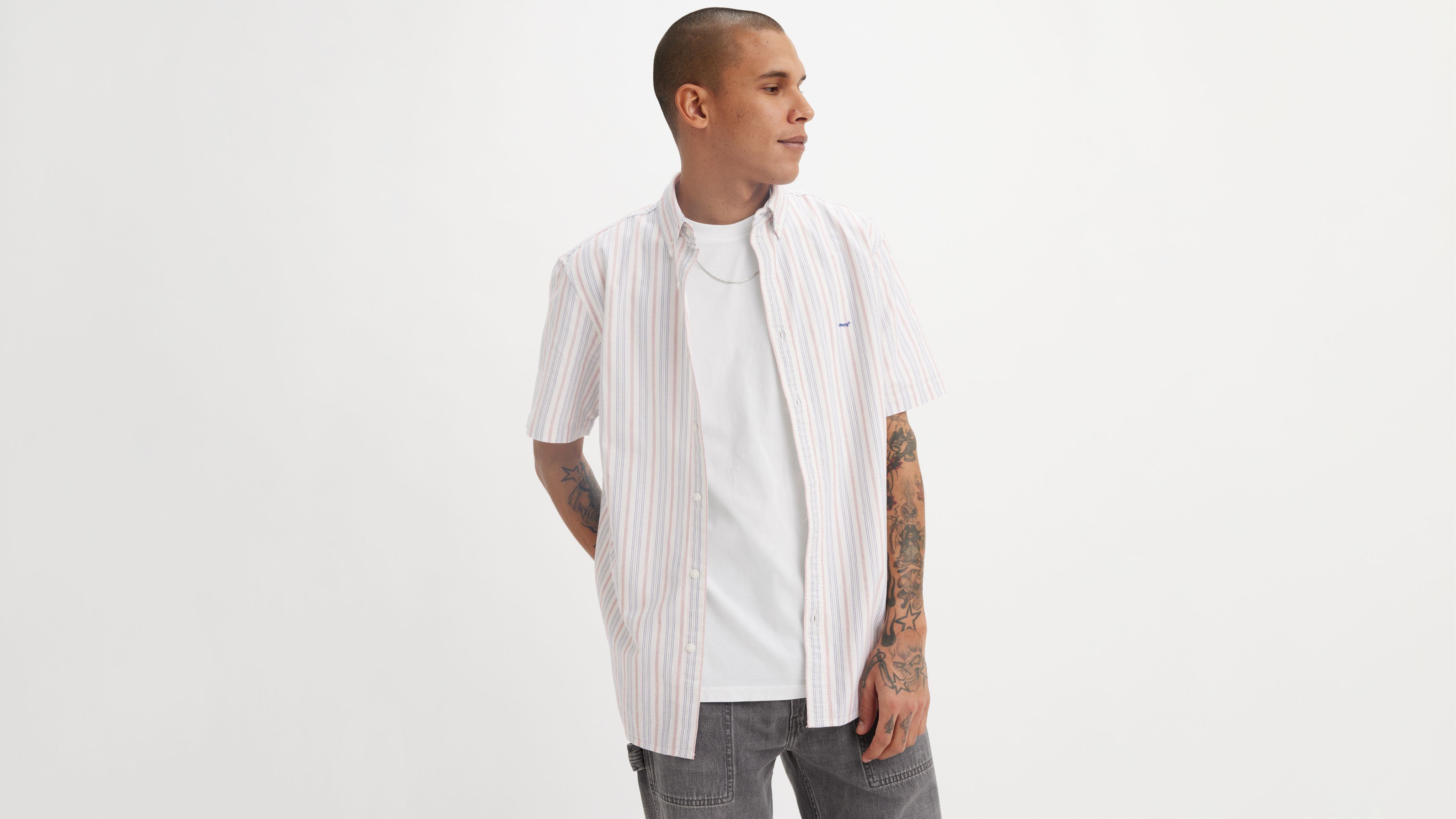 Short Sleeve Authentic Button-Down Shirt 1