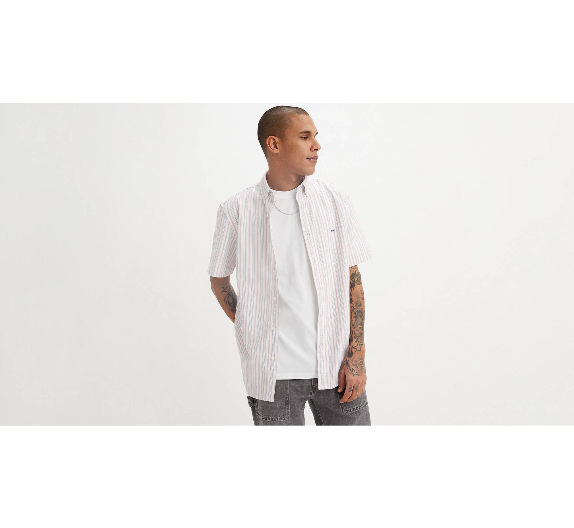 Short Sleeve Authentic Button-Down Shirt 1