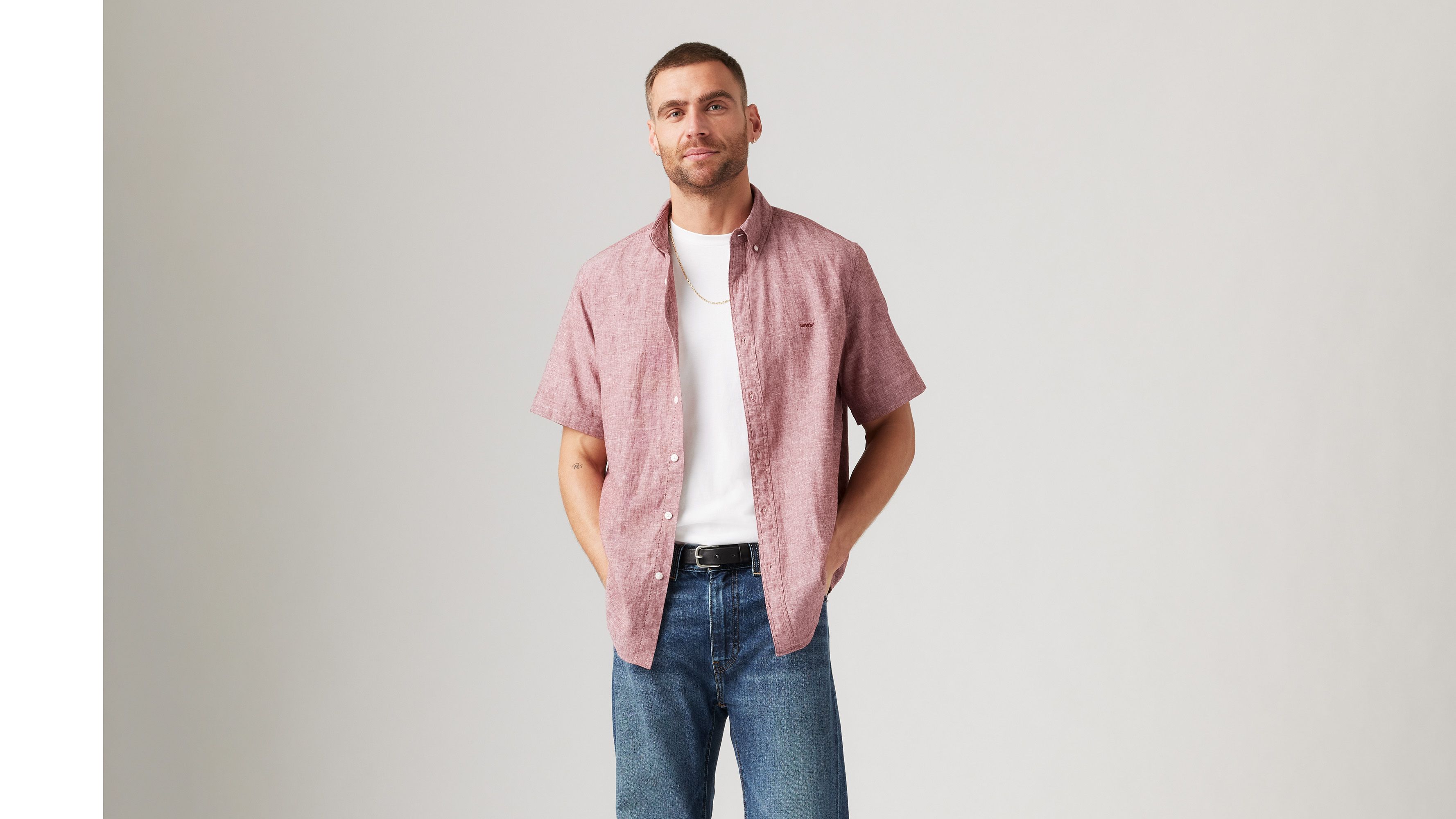 Short Sleeve Authentic Button Down Shirt
