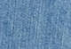 Eli Medium Blue Wash - Blauw - Authentic Button Down sweatshirt met korte mouwen