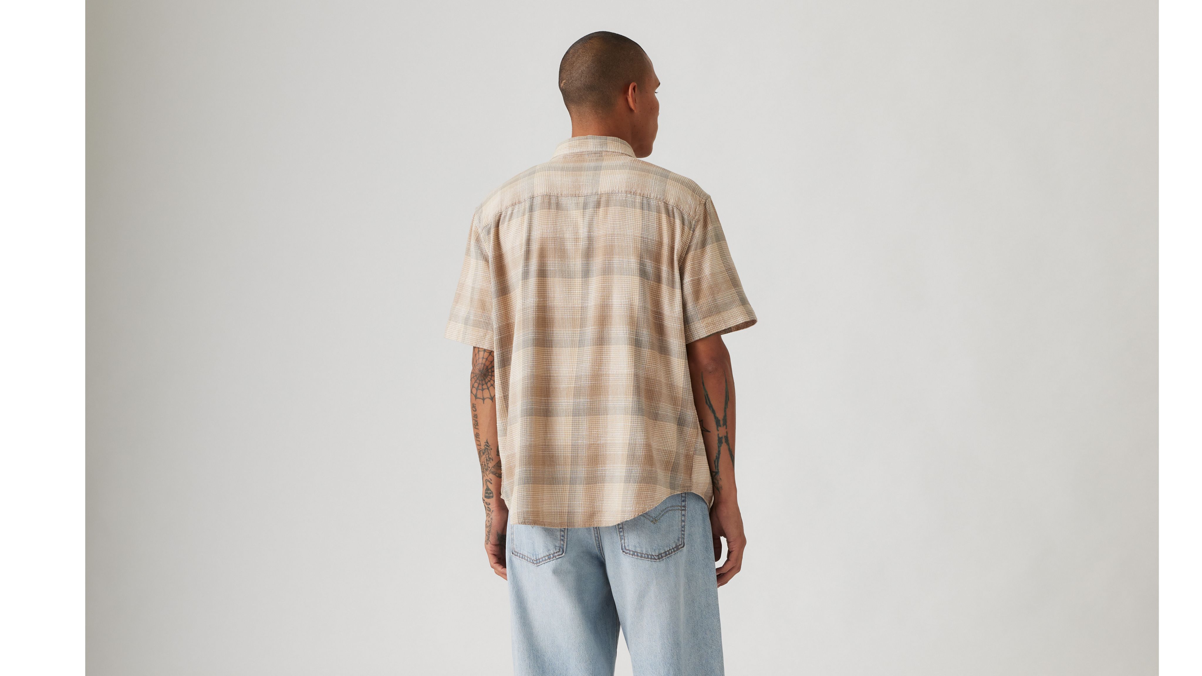 Levi's Short Sleeve Authentic Button-down Shirt In Multi