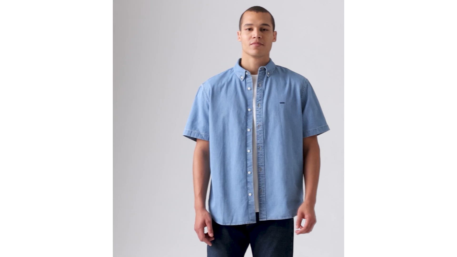 Short-Sleeve Authentic Button-Down Shirt 1