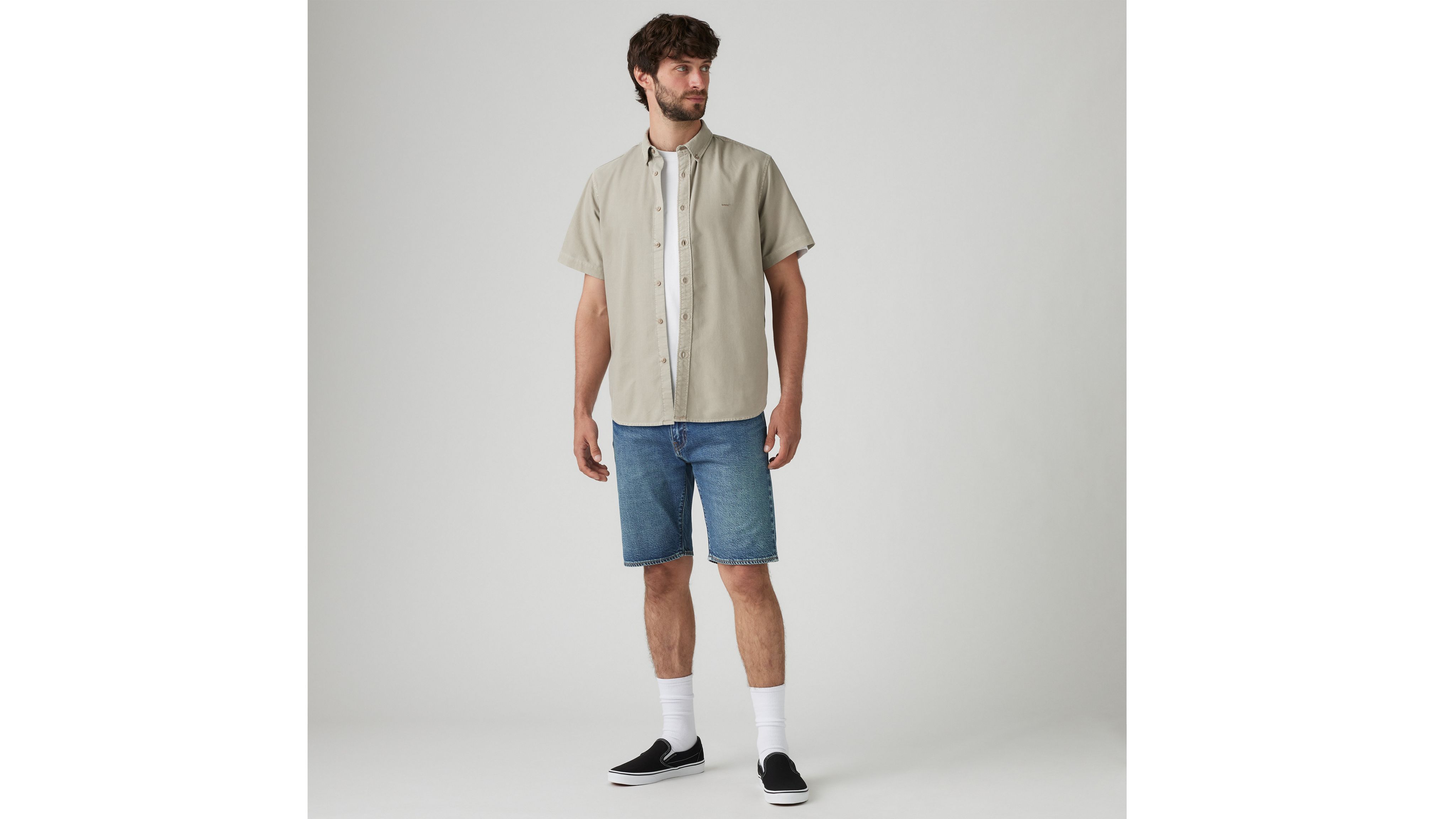 Short Sleeve Authentic Button-Down Shirt 1