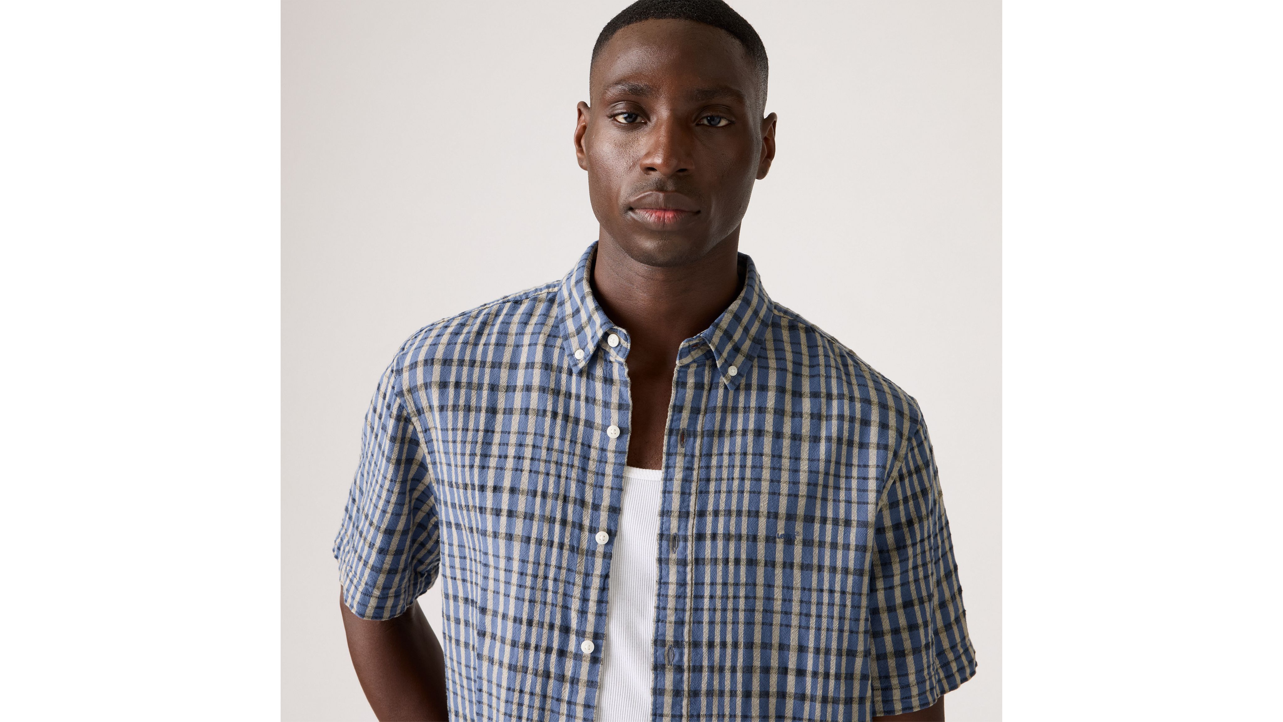 Short-Sleeve Authentic Button-Down Shirt