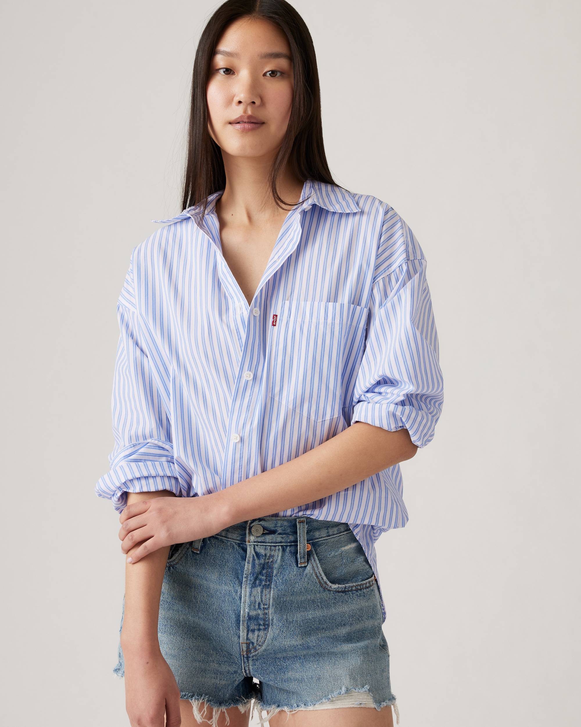 Lola Button Up Shirt - Blue | Levi's® US Lola Button Up Shirt - Blue | Levi's® US
