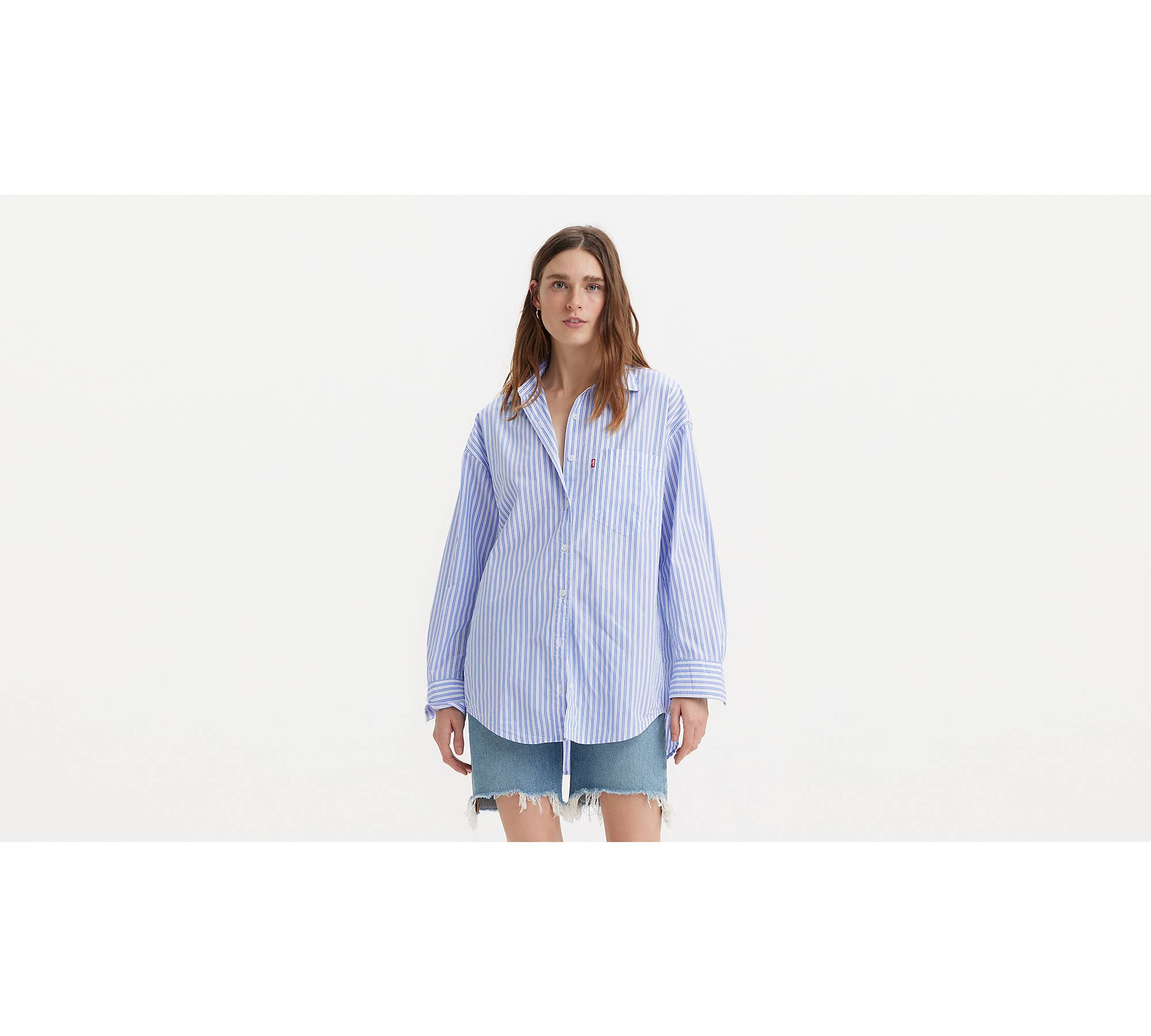 Lola Button Up Shirt - Blue | Levi's® US