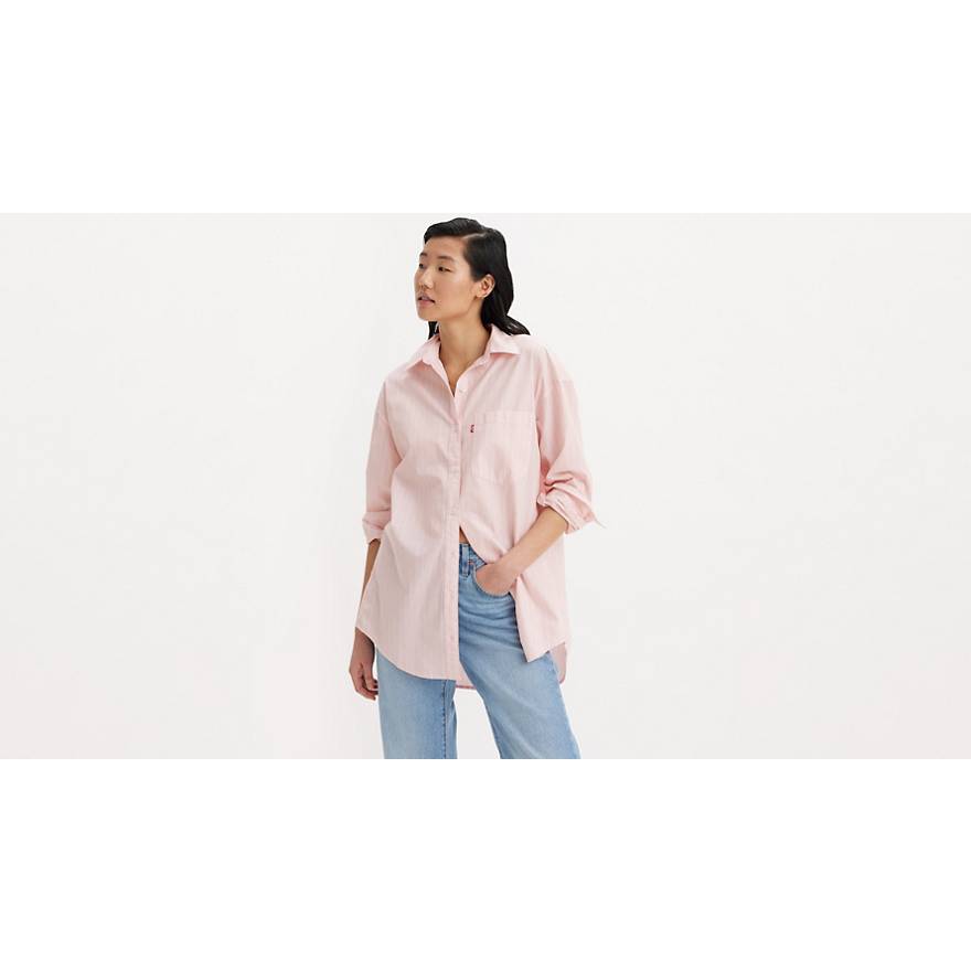 Lola Button Up Shirt - Pink | Levi's® US