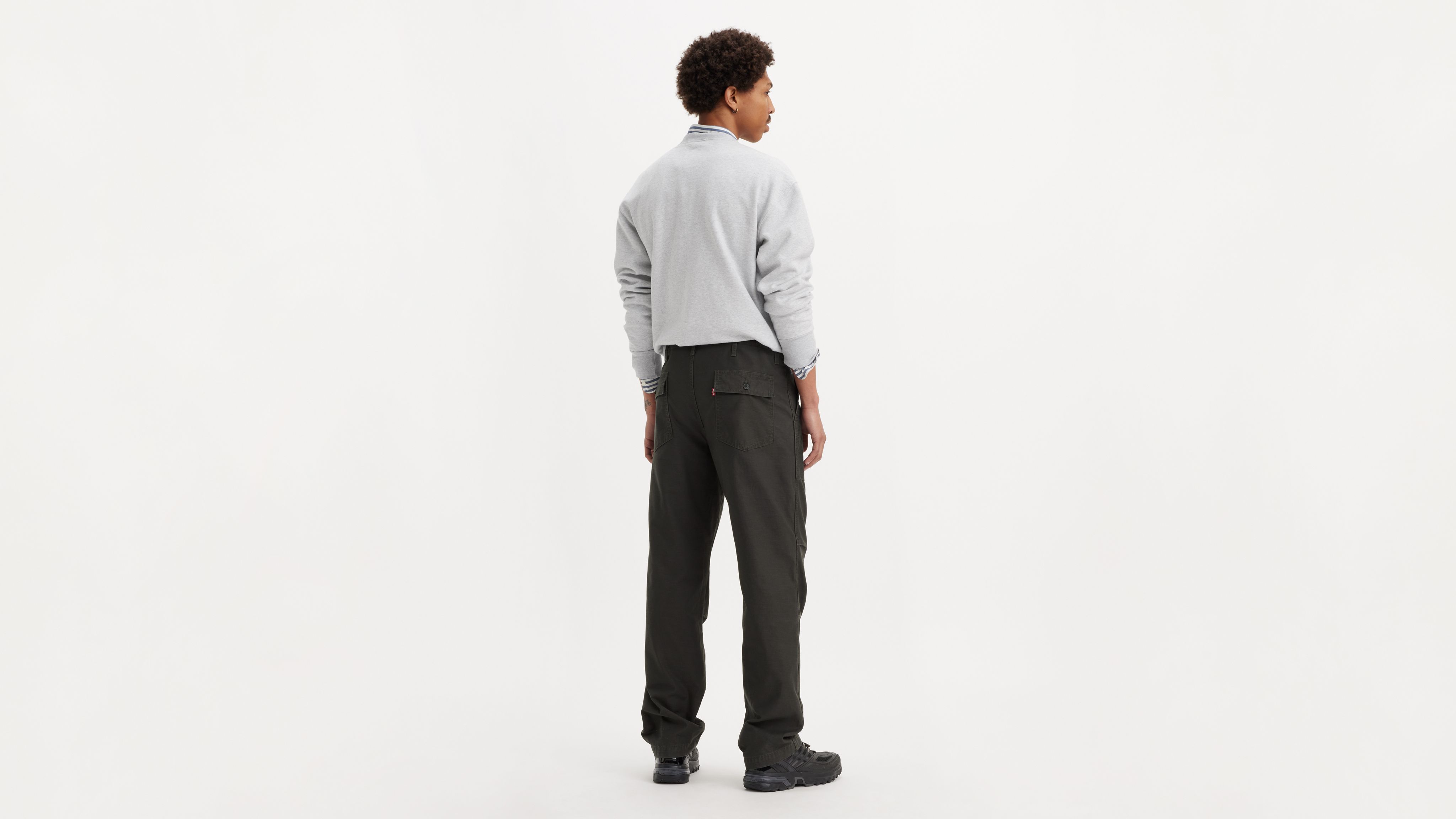 Loose Straight Surplus Men's Pants 3